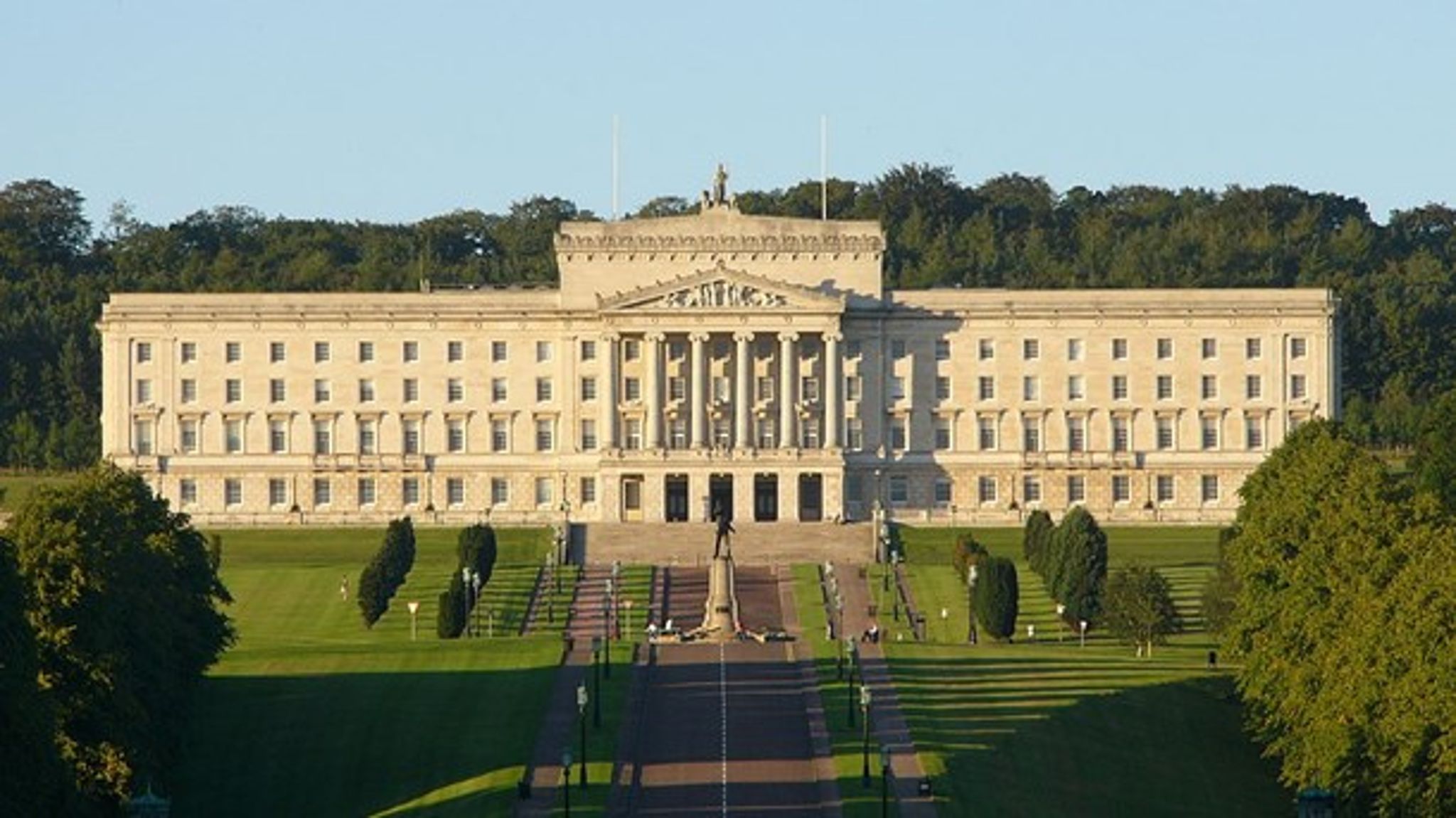 Det nordirländska parlamentet Stormont.