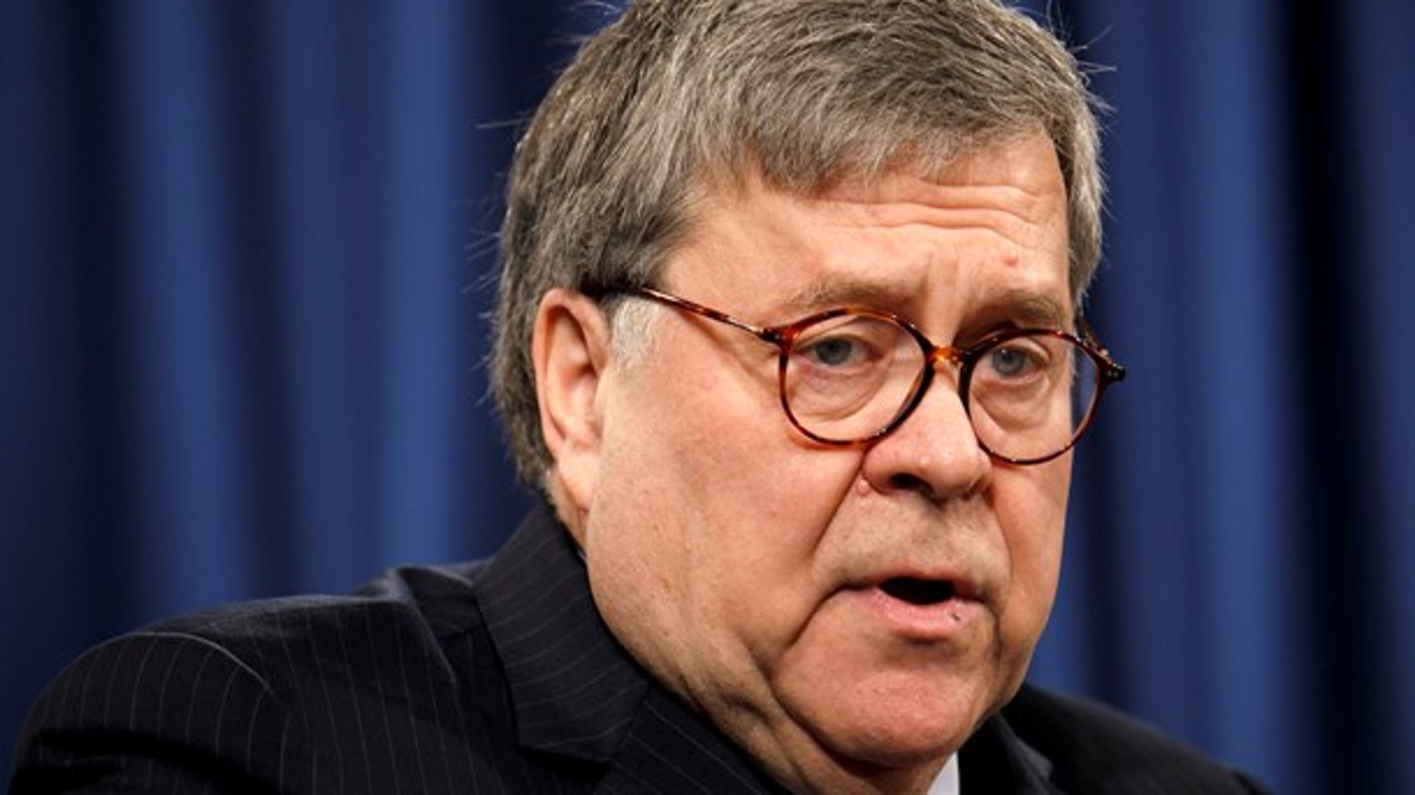 William Barr, USA:s justitieminister.