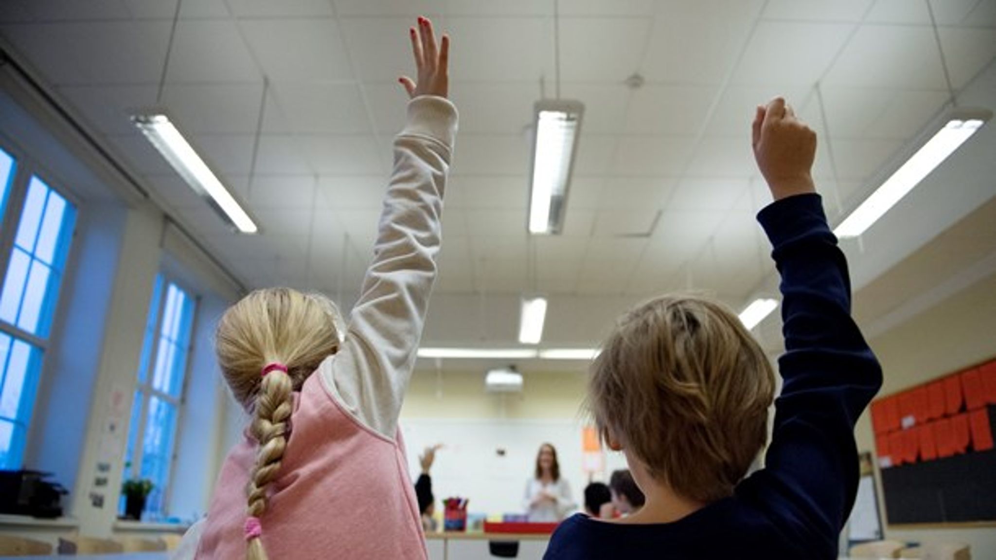 Bilden är inte tagen från den aktuella skolan.