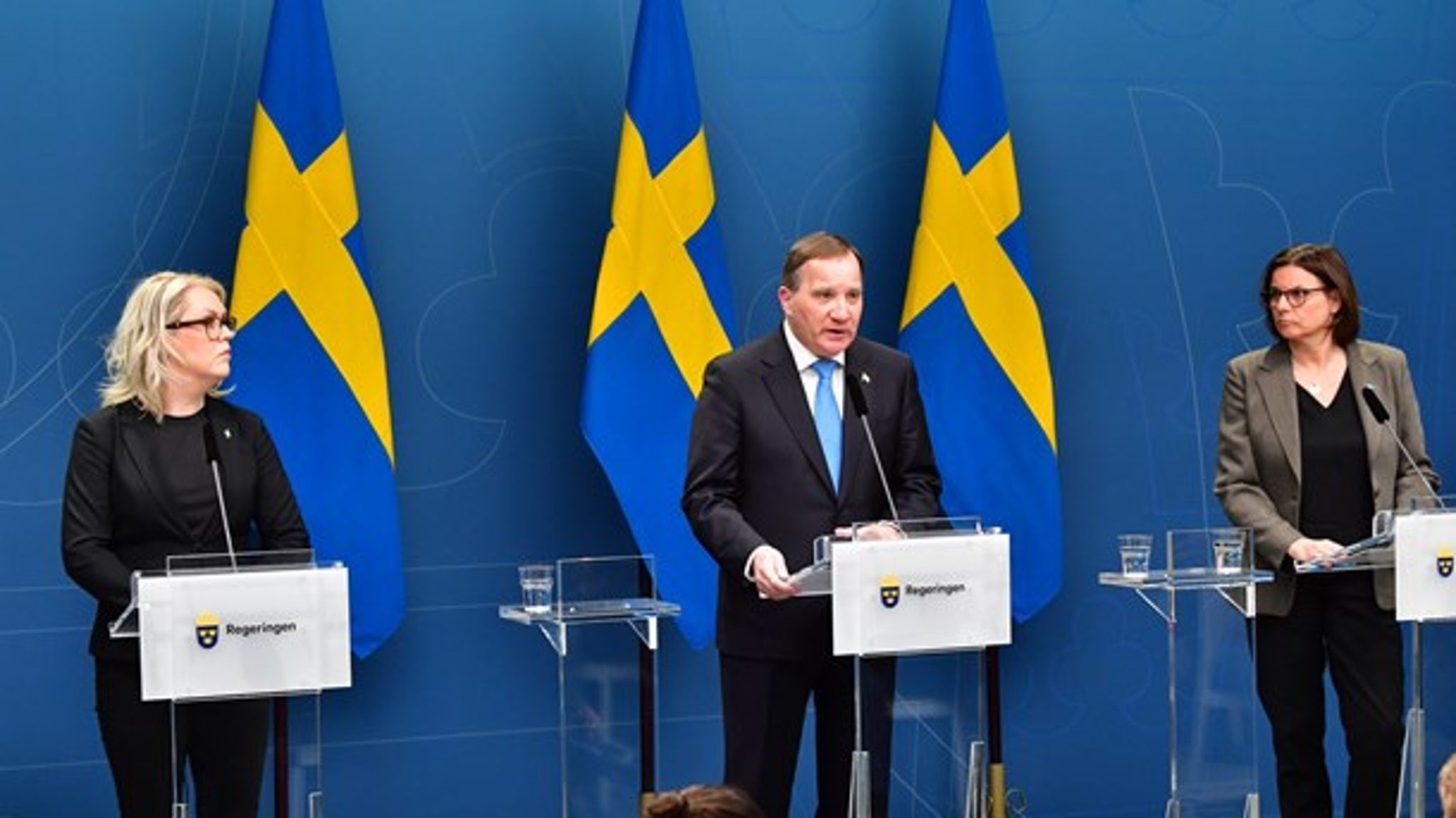 Coronakommissionen presenteras under dagens pressträff.&nbsp;