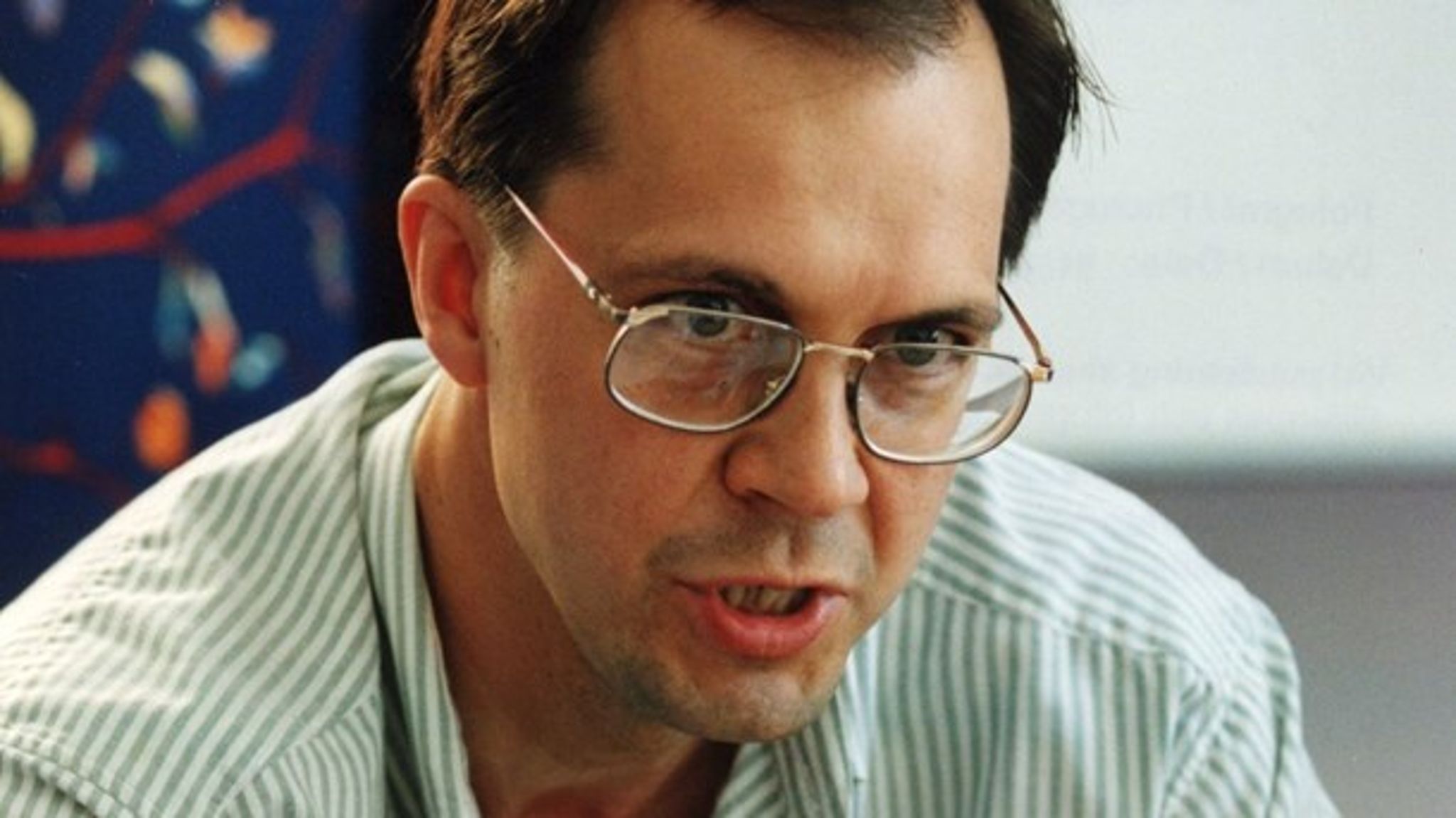 Håkan Holmberg. Bild från 1997.