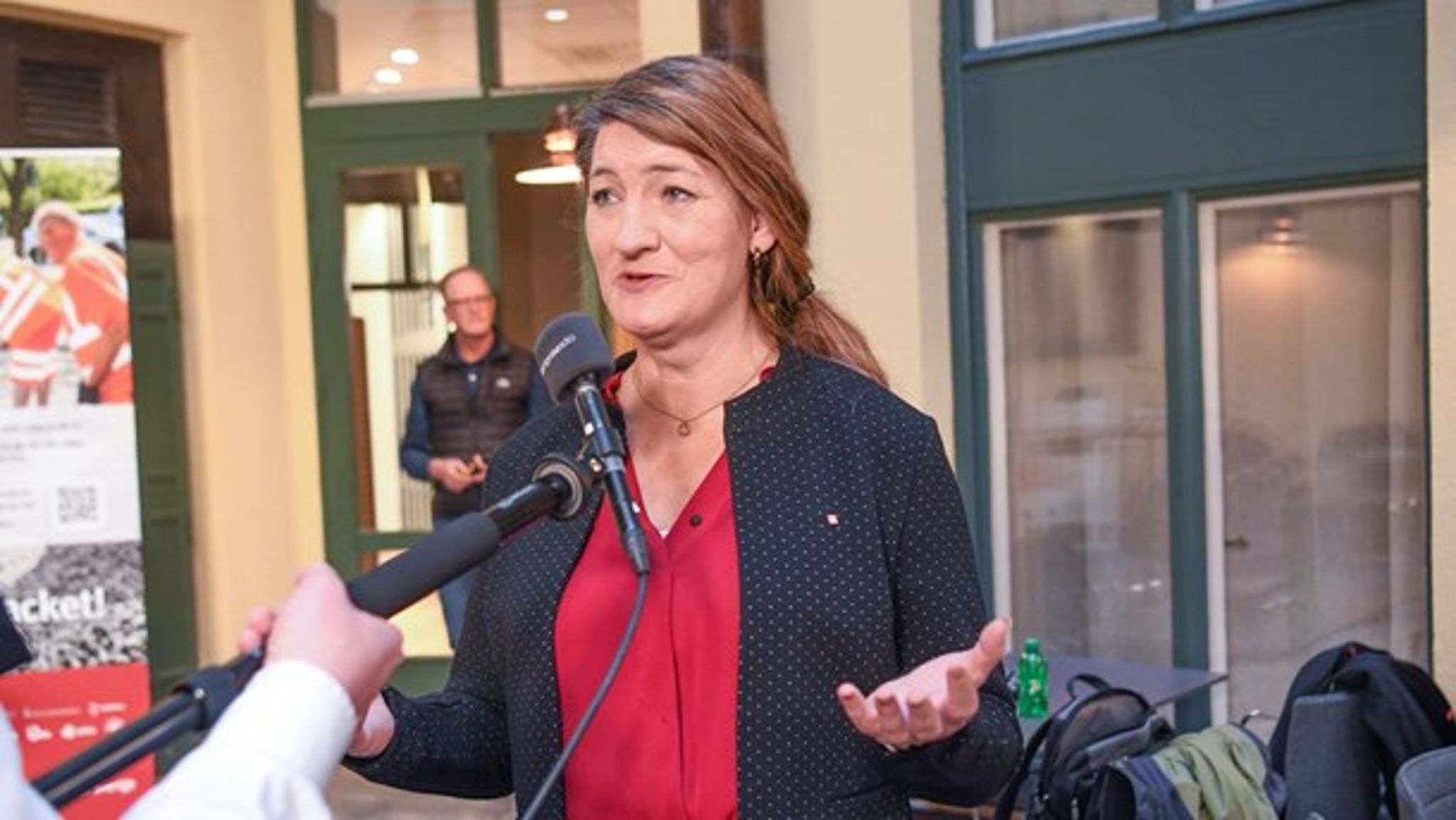 LO-ordföranden Susanna Gideonsson hurrar inte. 