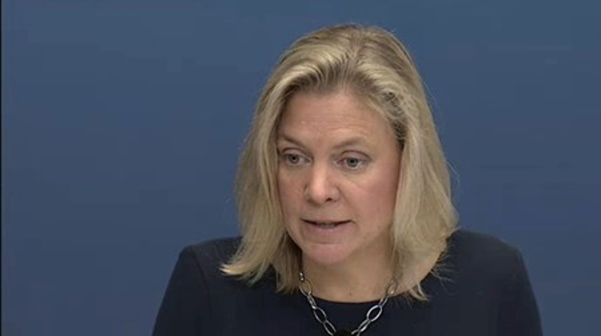 Magdalena Andersson lovar att inte reformera utan pengar