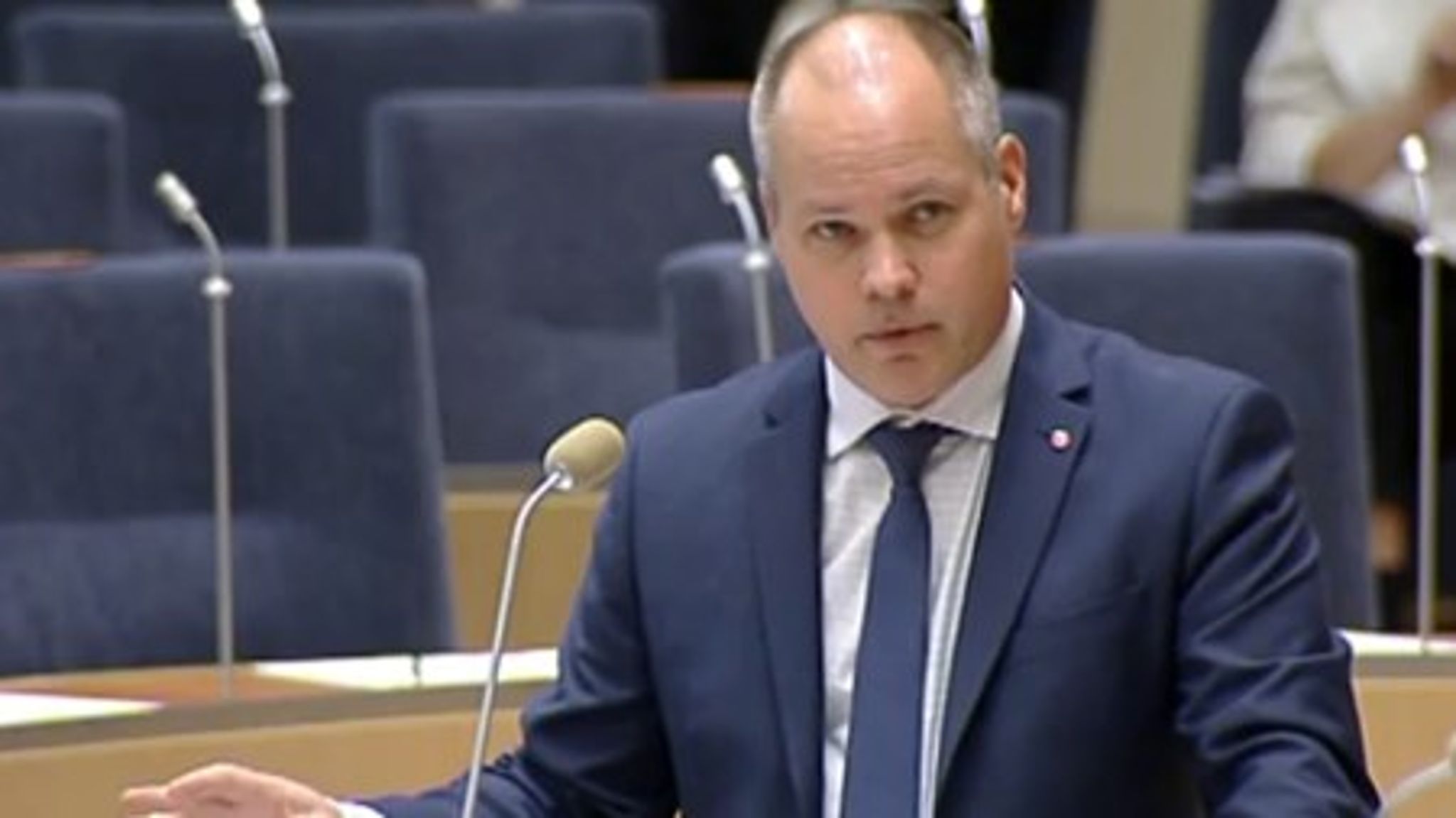 <br>Justitieminister Morgan Johansson (S) vill utvidga den kommande lagen mot identitetsstölder.<br>