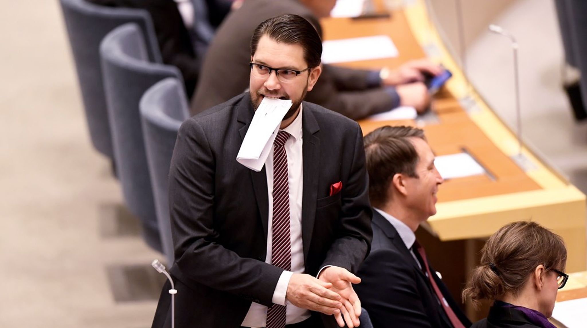 Jimmie Åkesson tror att det är dags för SD att 12 år efter riksdagsinträdet lägga vantarna på ordförandeplatser i utskotten.