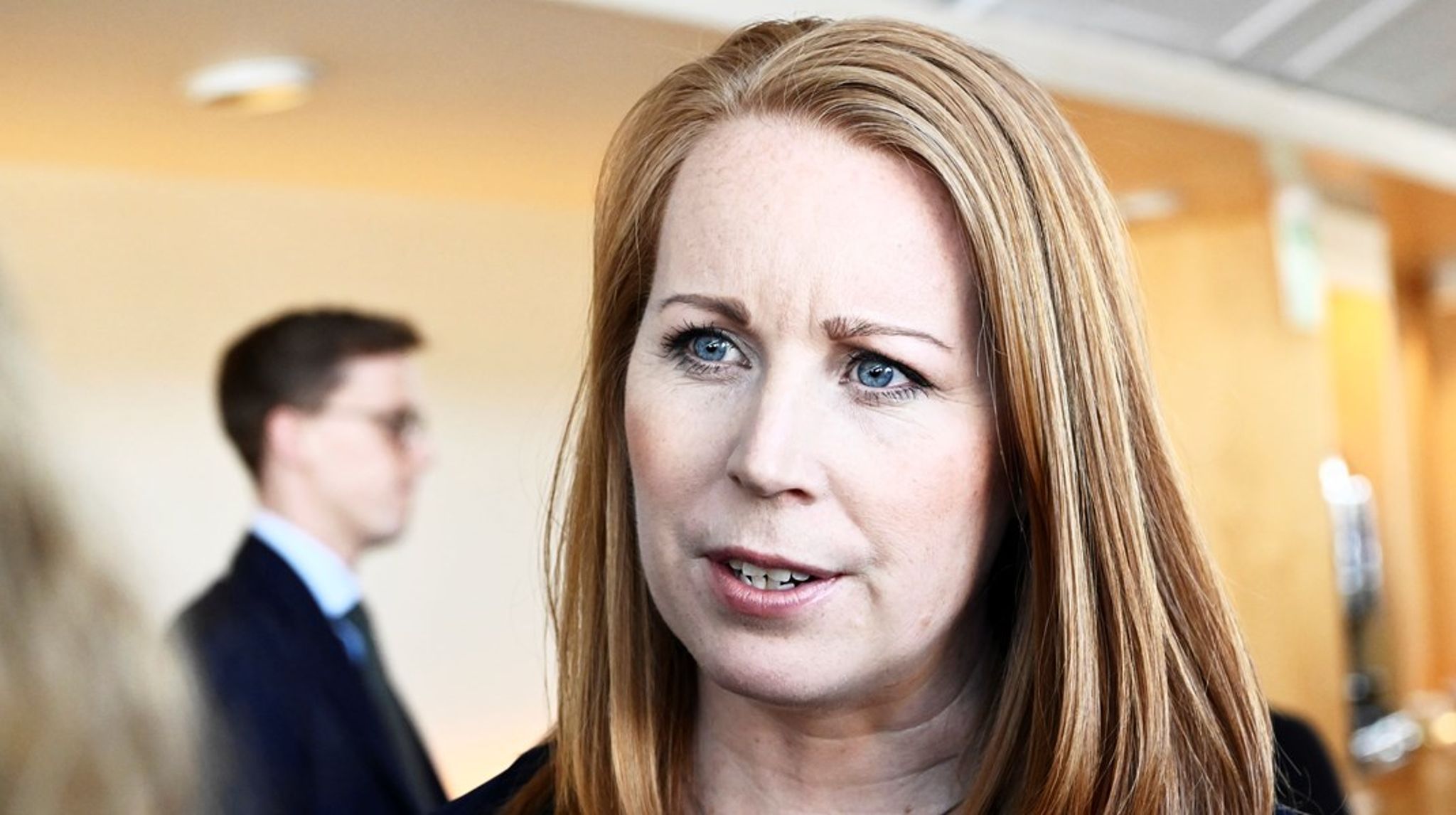 Centerns partiledare Annie Lööf tror på frihet under ansvar.