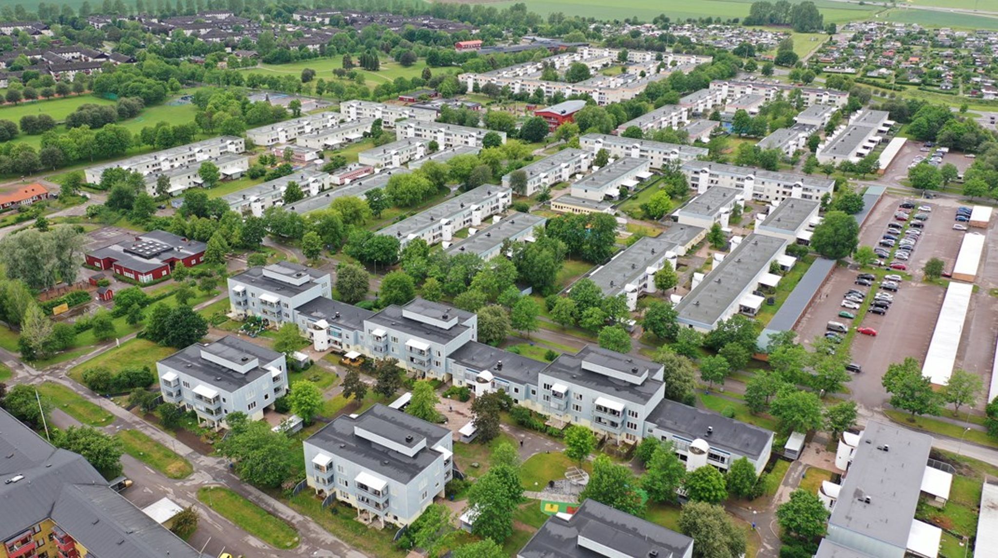 Skäggetorp i Linköping är ett av de bostadsområden som anses ha stora socioekonomiska utmaningar, enligt SCB:s klassificering.