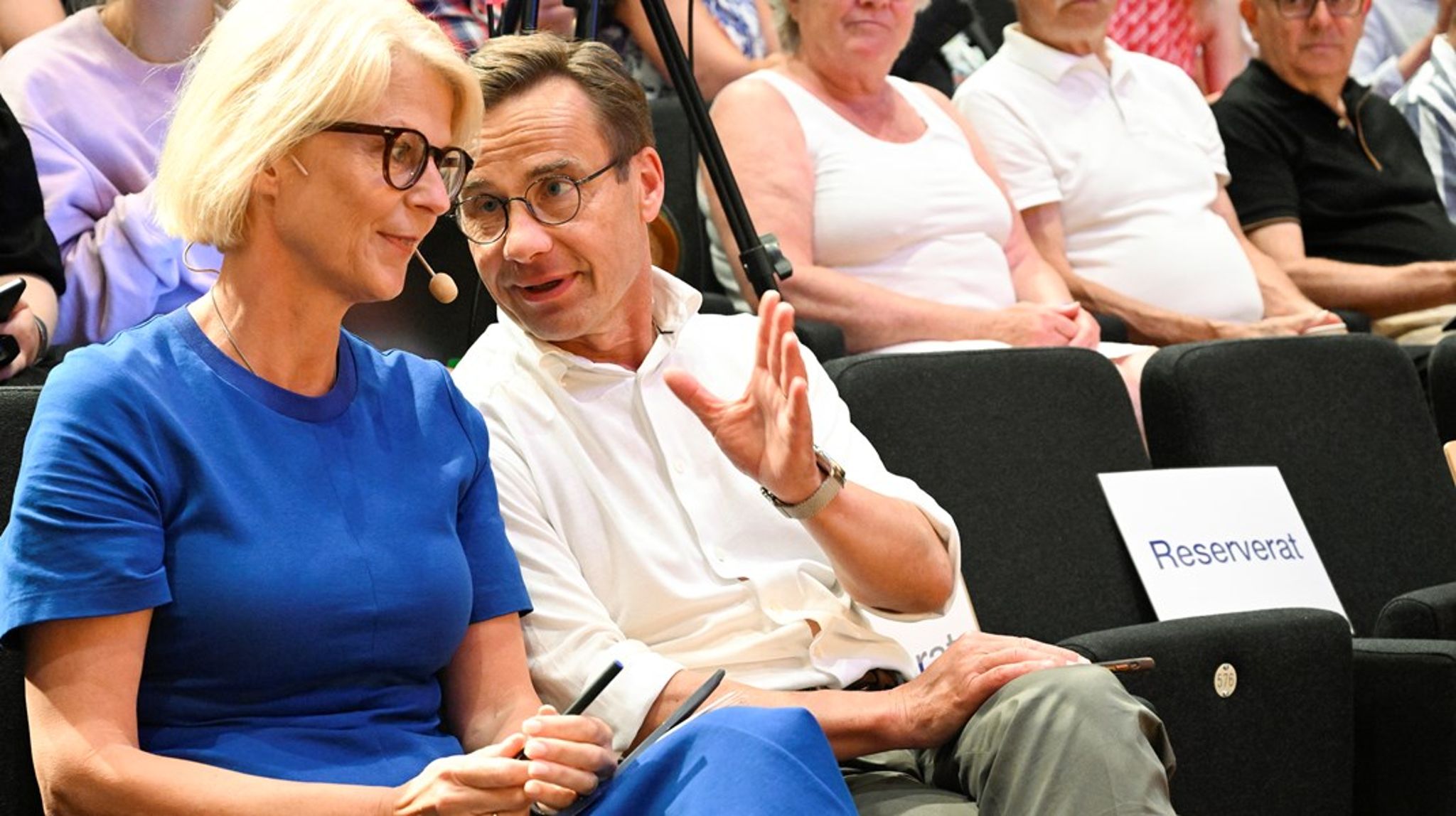 Ingen plats reserveras för Jimmie Åkesson i en M-regering.
