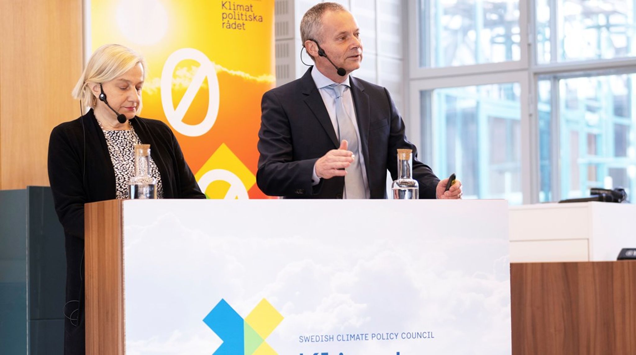 Ordförande för ett misstag, enligt SD. Klimatpolitiska rådets ordförande Cecilia Hermansson och tidigare ordförande&nbsp;Johan Kuylenstierna, sedan en kort tid tillbaka generaldirektör för Formas.