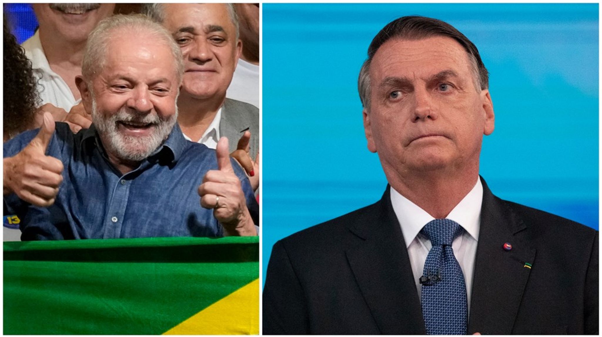 Jair Bolsonaro vann presidentvalet 2018 men får nu se sig besegrad av Lula da Silva som ledde landet mellan 2003–2011.
