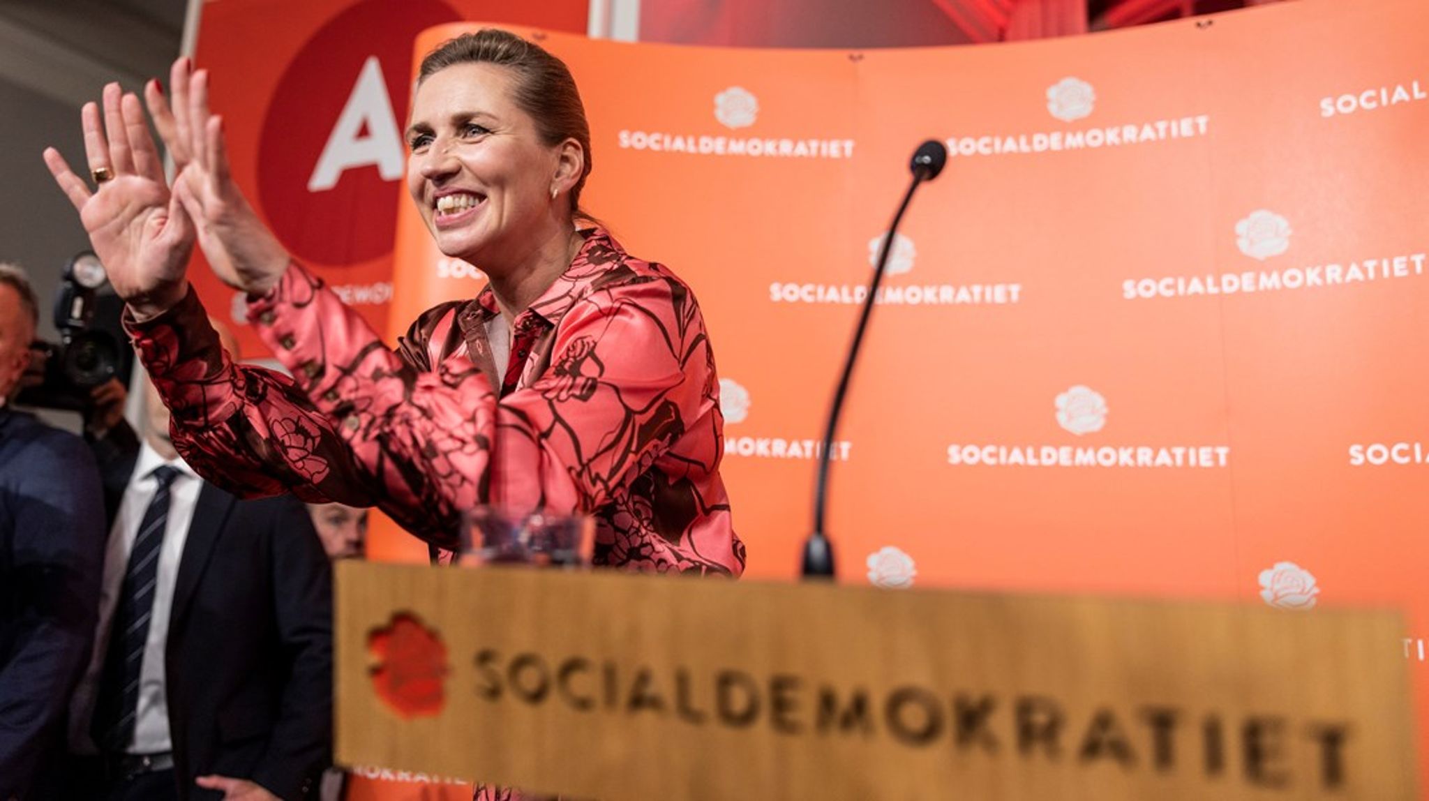 Den sittande statsministern Mette Frederiksen (S) blev det danska valets stora vinnare.