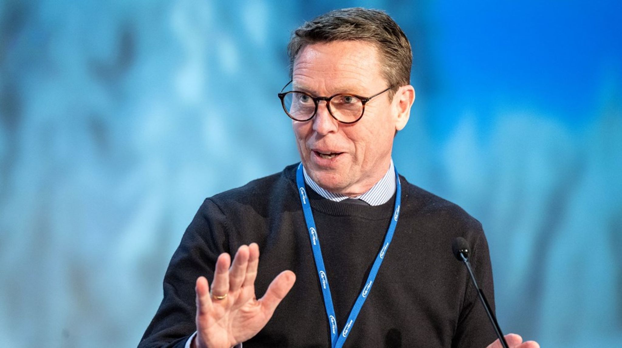 "Omvärldsläget har påverkat allt vi gjort på FMV det gångna året", säger FMV:s generaldirektör Göran Mårtensson.