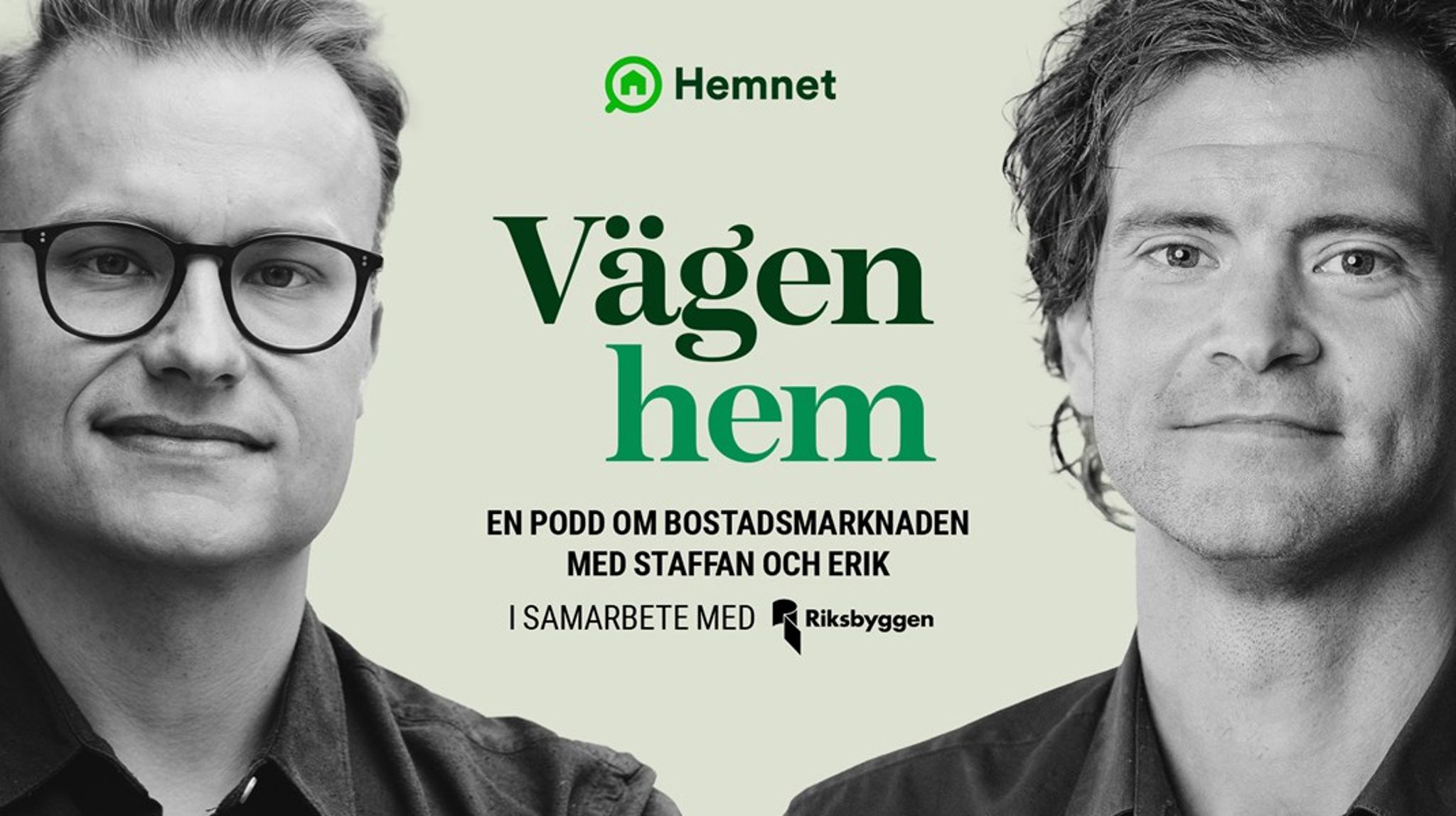 Staffan Tell (t.h.) kommer att analysera bostadsmarknaden tillsammans med Erik Holmberg (t.v.).&nbsp;