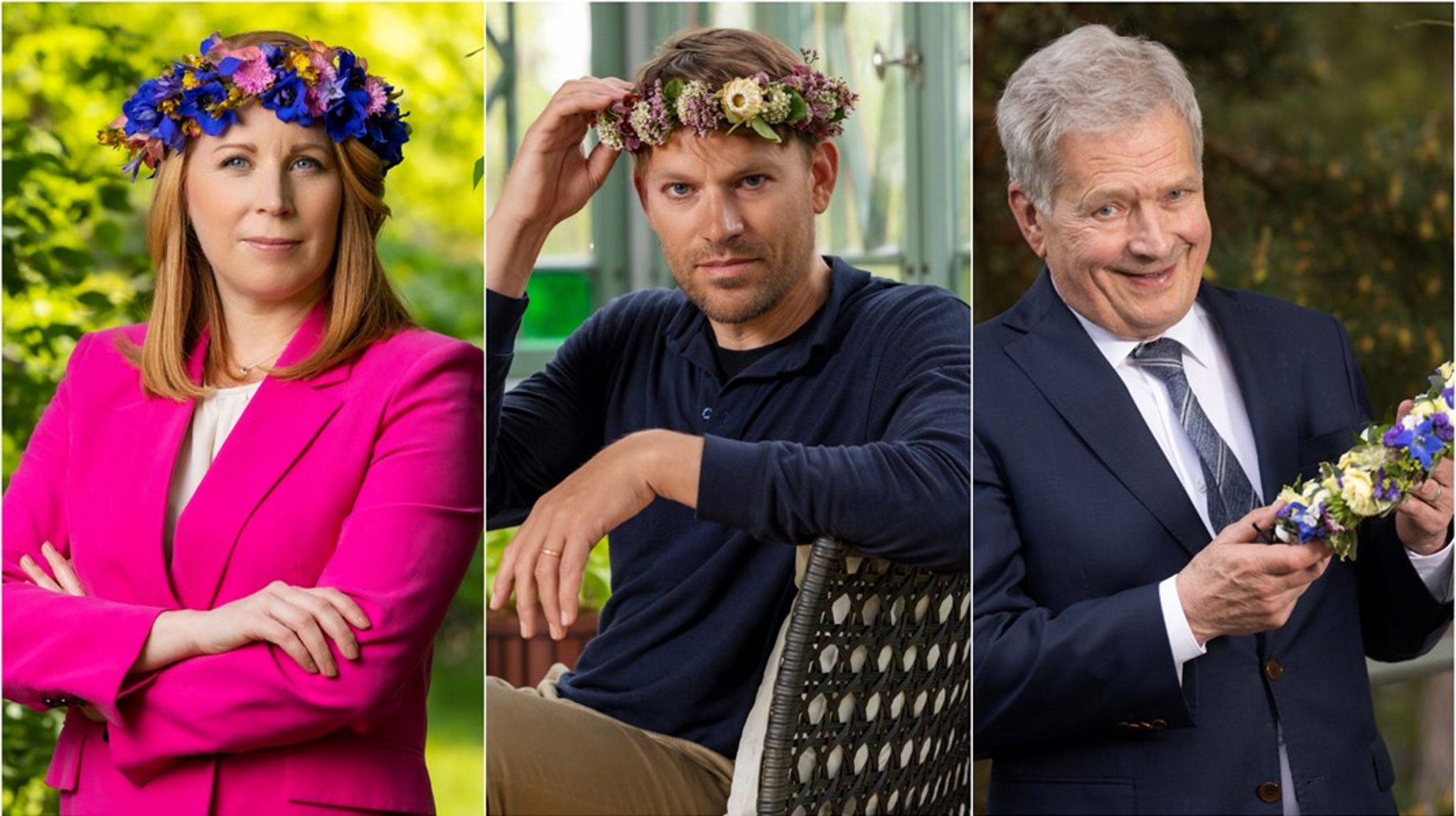 Annie Lööf, PM Nilsson och Sauli Niinistö är några av årets sommarpratare.