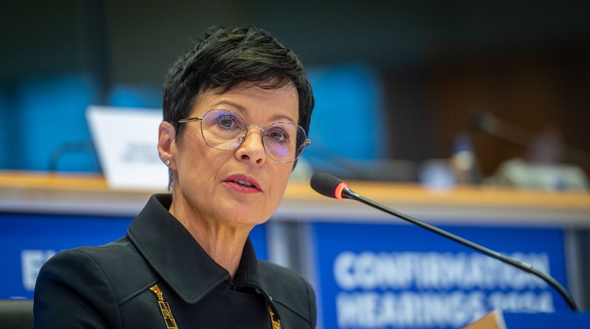 Slovenska Marta Kos lovade att göra allt för att hjälpa Ukraina om hon blir kommissionär för EU:s utvidgning.
