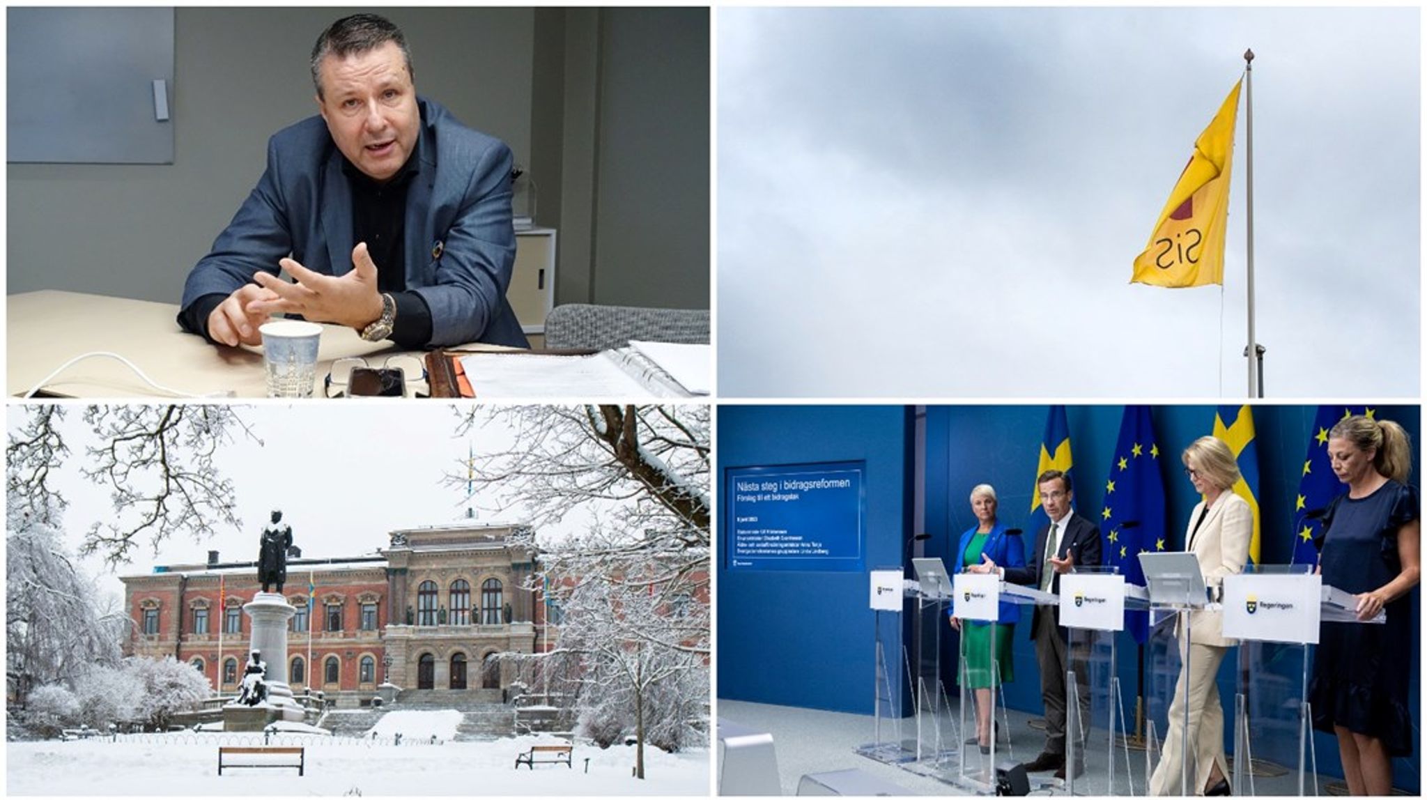 Thomas Ardenfors har nästa ett år till på sig med sin utredning. Däremot ska Tidöpartierna få svar på frågan om bidragstak redan i februari, liksom frågan om en ny socionomexamen. Under våren ska också Sis framtid utkristalliseras.
