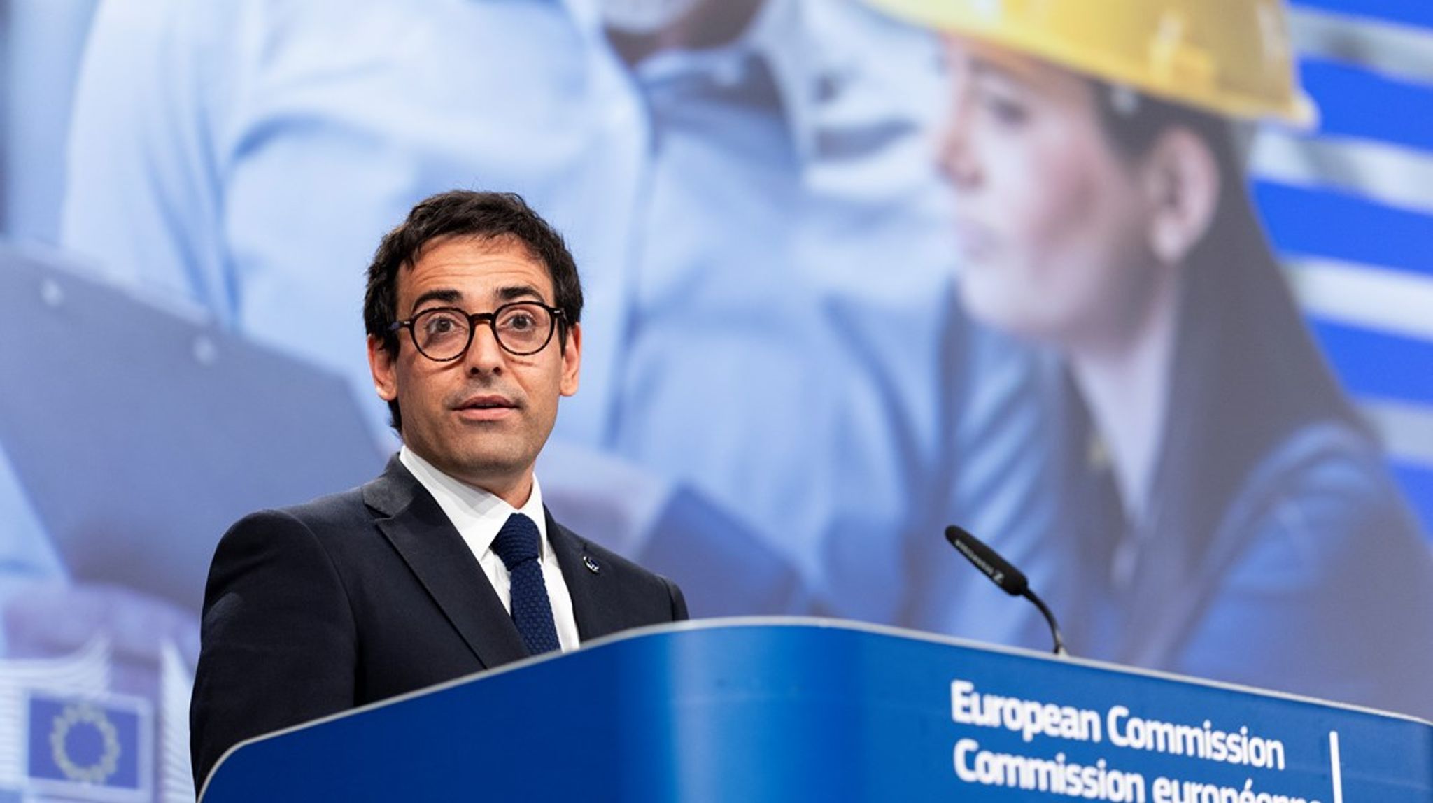 Industrikommissionär Stéphane Séjourné anser att de europeiska företagen har mycket att vinna på EU. I dag vänder sig alltför många företag till tredjeländer när de vill expandera eftersom det är för svårt att expandera till europeiska grannländer
