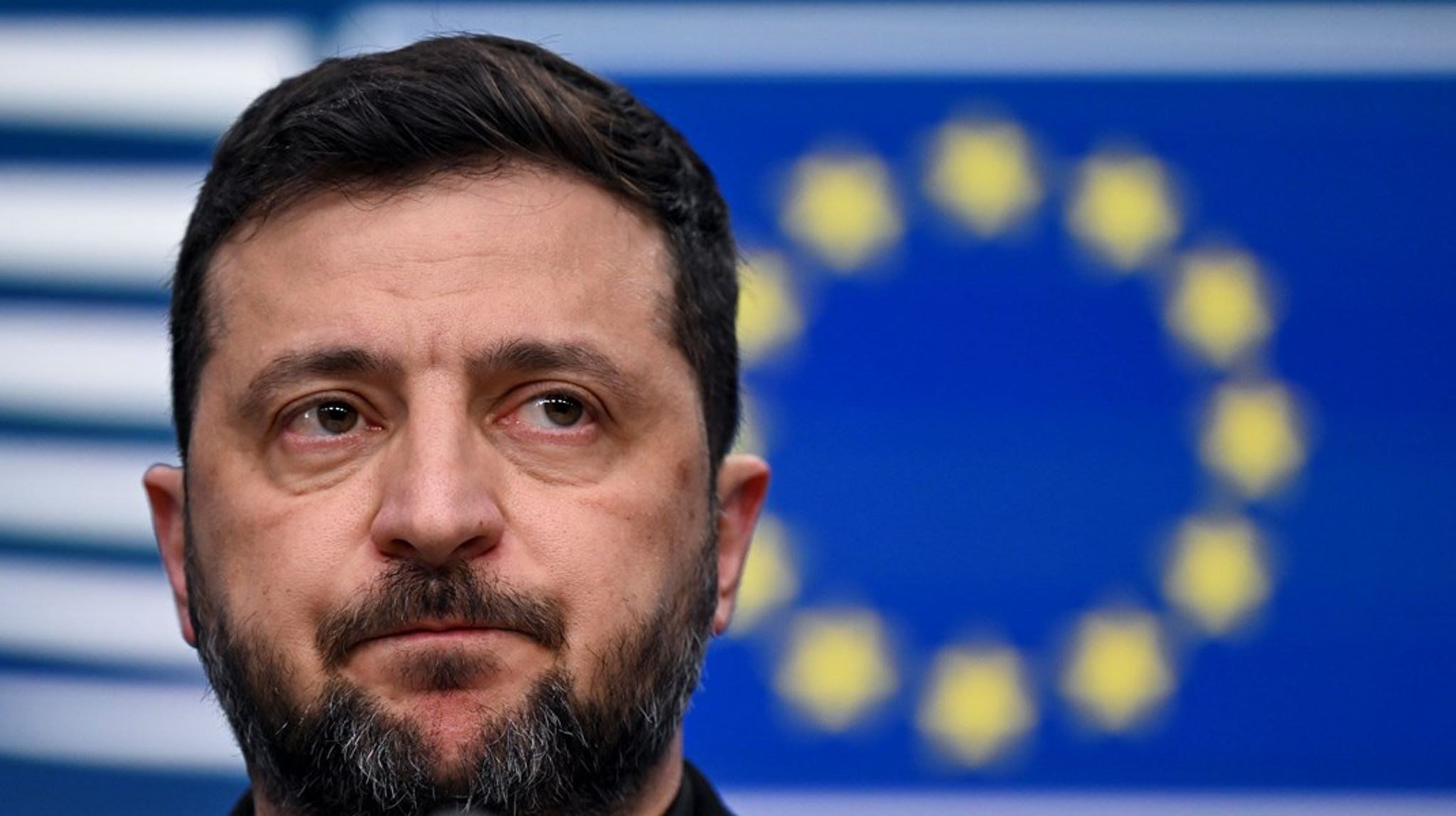 Den ukrainska presidenten tvingades lämna Bryssel utan klarhet i om EU kan ge den penninginjektion han så desperat behöver.
