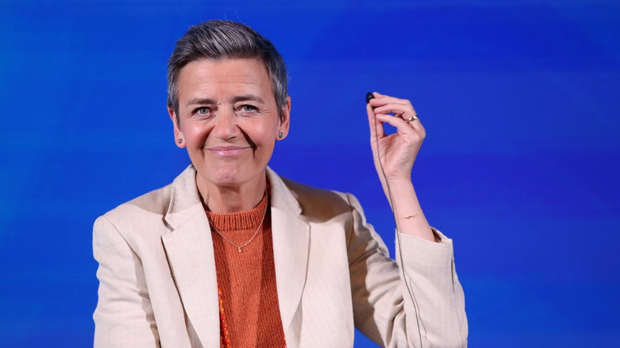 Danska Margrethe Vestager är tidigare vice ordförande för EU-kommissionen. 