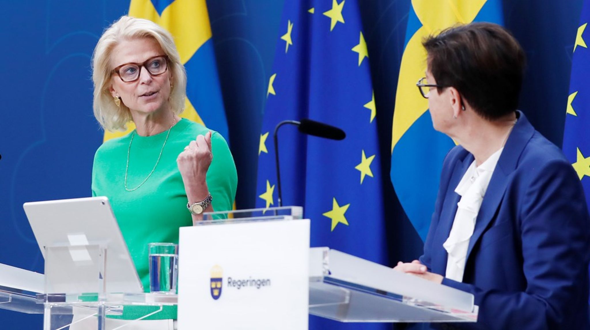 Finansminister Elisabeth Svantesson (M) har inlett jakten på Katrin Westling Palms efterträdare.