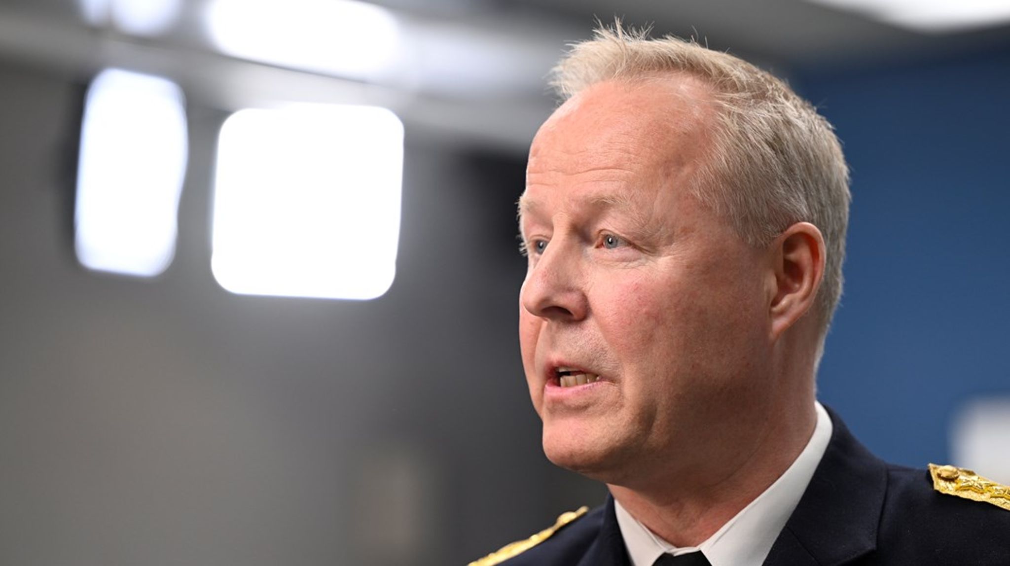 "Vi tar vårt ansvar. Vi pekar inte på någon annan", säger Carl-Johan Edström, chef för försvarsstaben och generallöjtnant, till Altinget.
