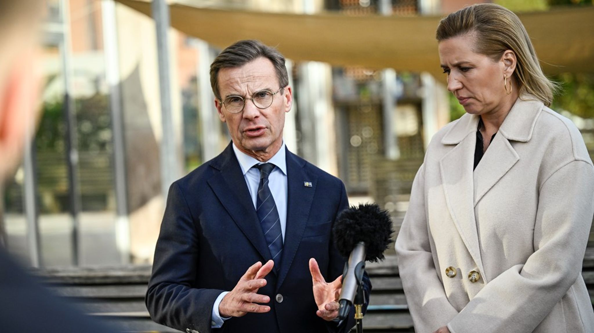 Moderatledaren Ulf Kristersson och Danmarks statsminister Mette Frederiksen riskerar båda att behöva lämna över makten när grannländerna håller val senare i år.