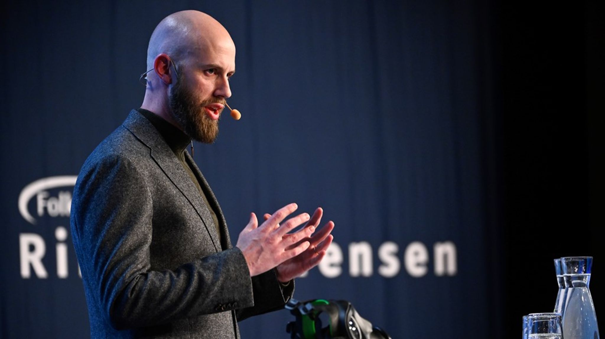Carl-Oskar Bohlin (M), minister för civilt försvar och försvarsminister Pål Jonson (M) presenterade nya medel till de frivilliga försvarsorganisationerna under rikskonferensen Folk och försvar i Sälen. 