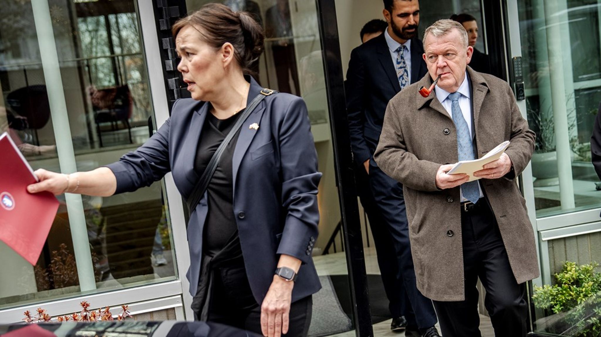 Danmark och Grönland höll andan när utrikesministrarna Lars Løkke Rasmussen och Vivian Motzfeldt mötte den amerikanska vicepresidenten och utrikesministern i Washington på onsdagen.