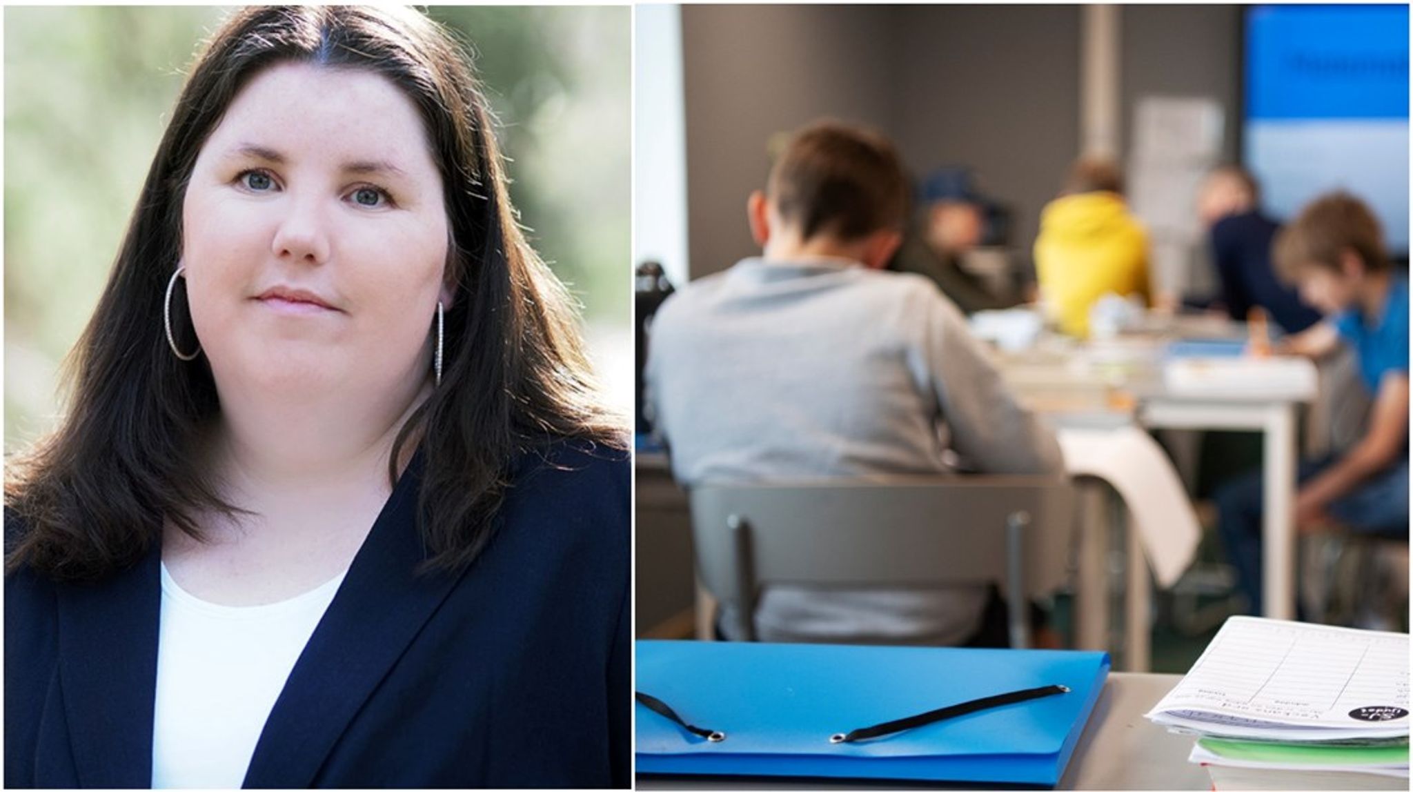 ”Nu ligger ett vite på 300 000 kronor och väntar”, skriver debattören.