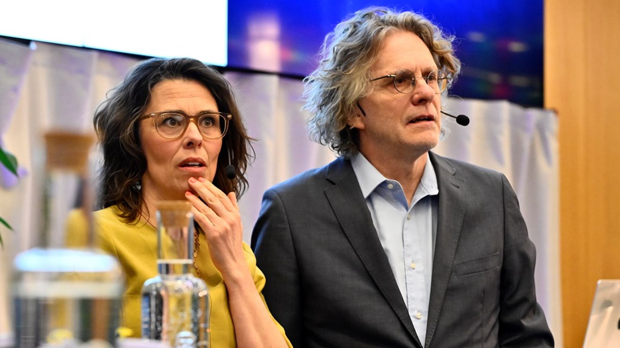 Olof Johansson Stenman leder tillsammans med ordföranden Åsa Persson rådets arbete.