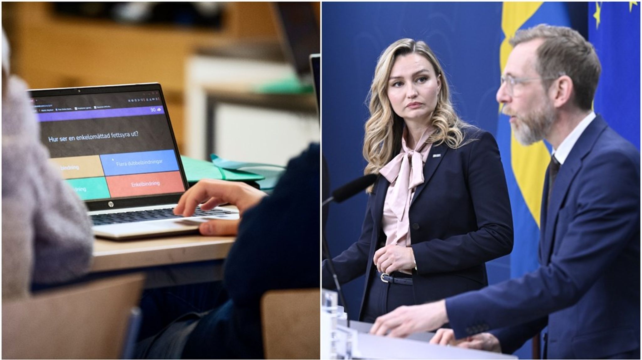 Vi vet&nbsp;att många unga i dag lämnar grundskolan utan tillräcklig digital kompetens. Det är bekymmersamt, skriver debattörerna.&nbsp;