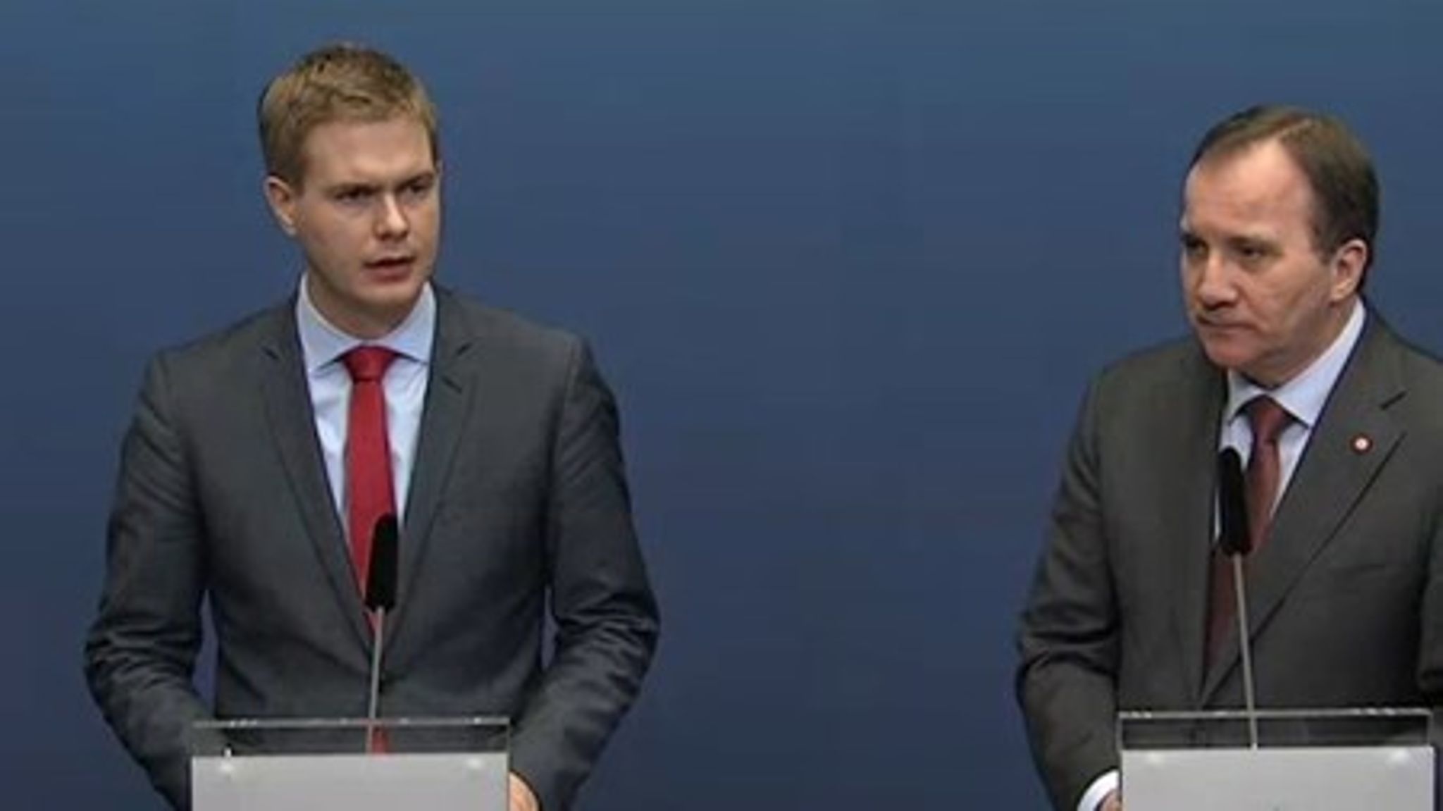 Statsminister Stefan Löfven (S)&nbsp;och Gustav Fridolin, språkrör för Miljöpartiet, meddelade på onsdagen att ett nyval kommer att hållas den 22 mars 2015.