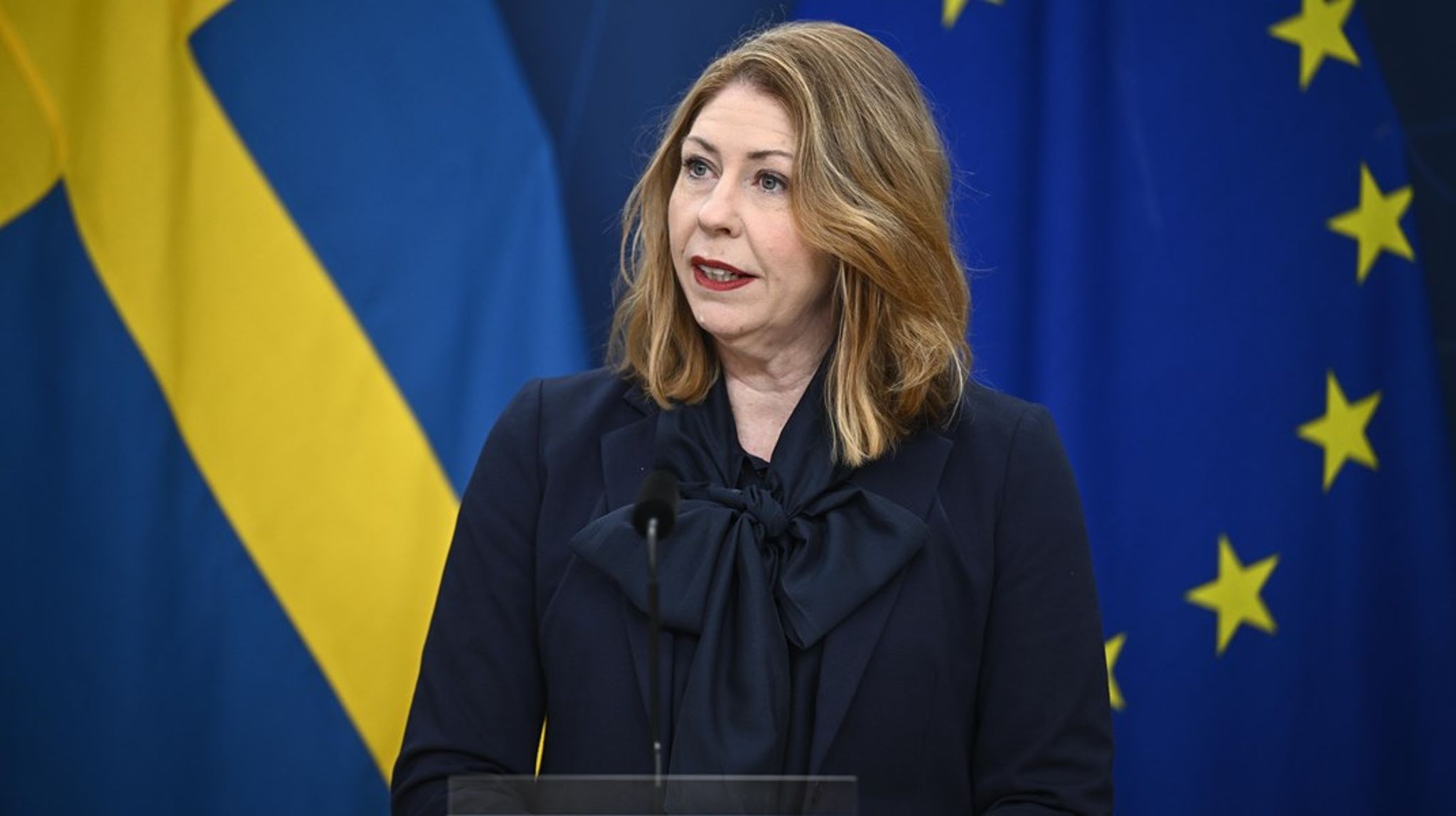 Elisabet Lann (KD) är ansvarig minister för ungdomsfrågor.