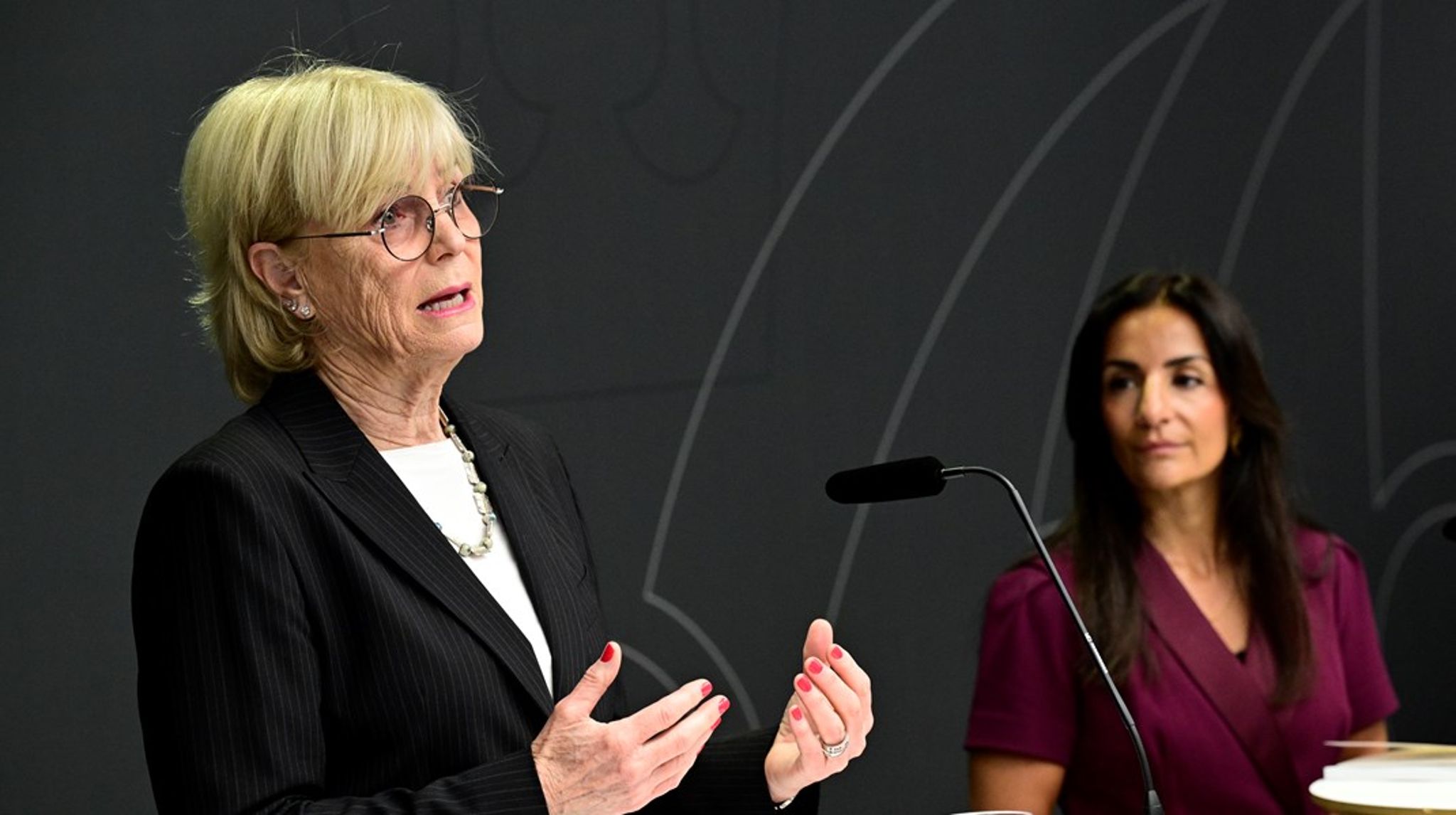 Såväl särskilda utredaren Karin Forseke som kulturminister Parisa Liljestrand (M) säger att en breddad kulturfinansiering inte får innebära att man växlar över från offentlig till privat finansiering.