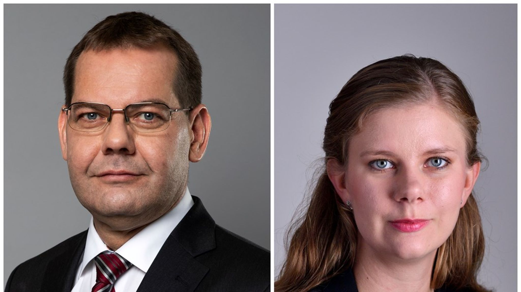 Ulf Holm lämnar riksdagen när Emma Berginger tillfälligt är tillbaka. 