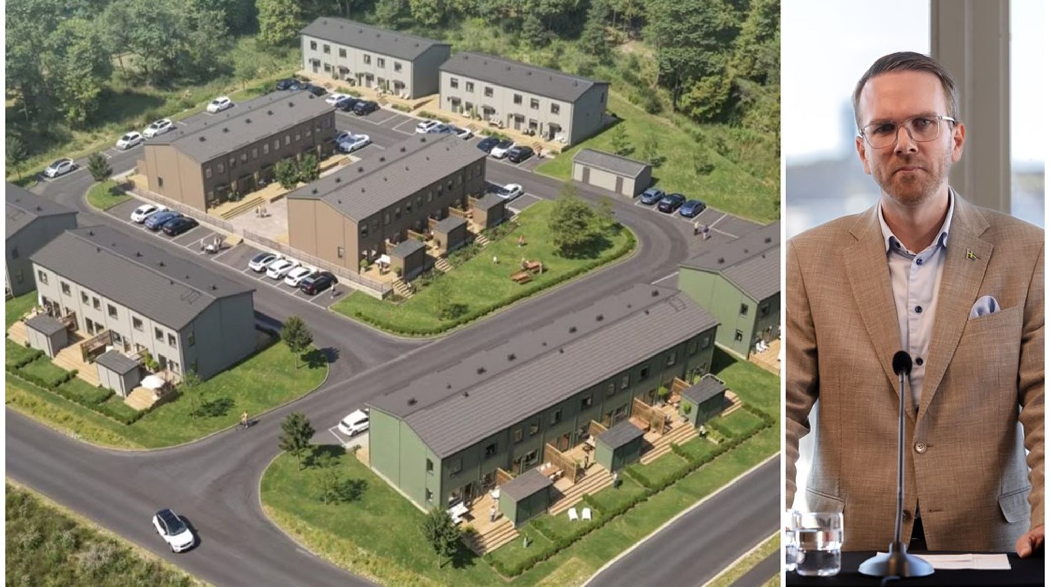 Bostadsministern vill avvakta och se hur både blockhyresreformen och Norrlandsfondens topplånefunktion, som bland annat i veckan gick in i ett projekt i Karlskoga, faller ut innan nya åtgärder genomförs. 