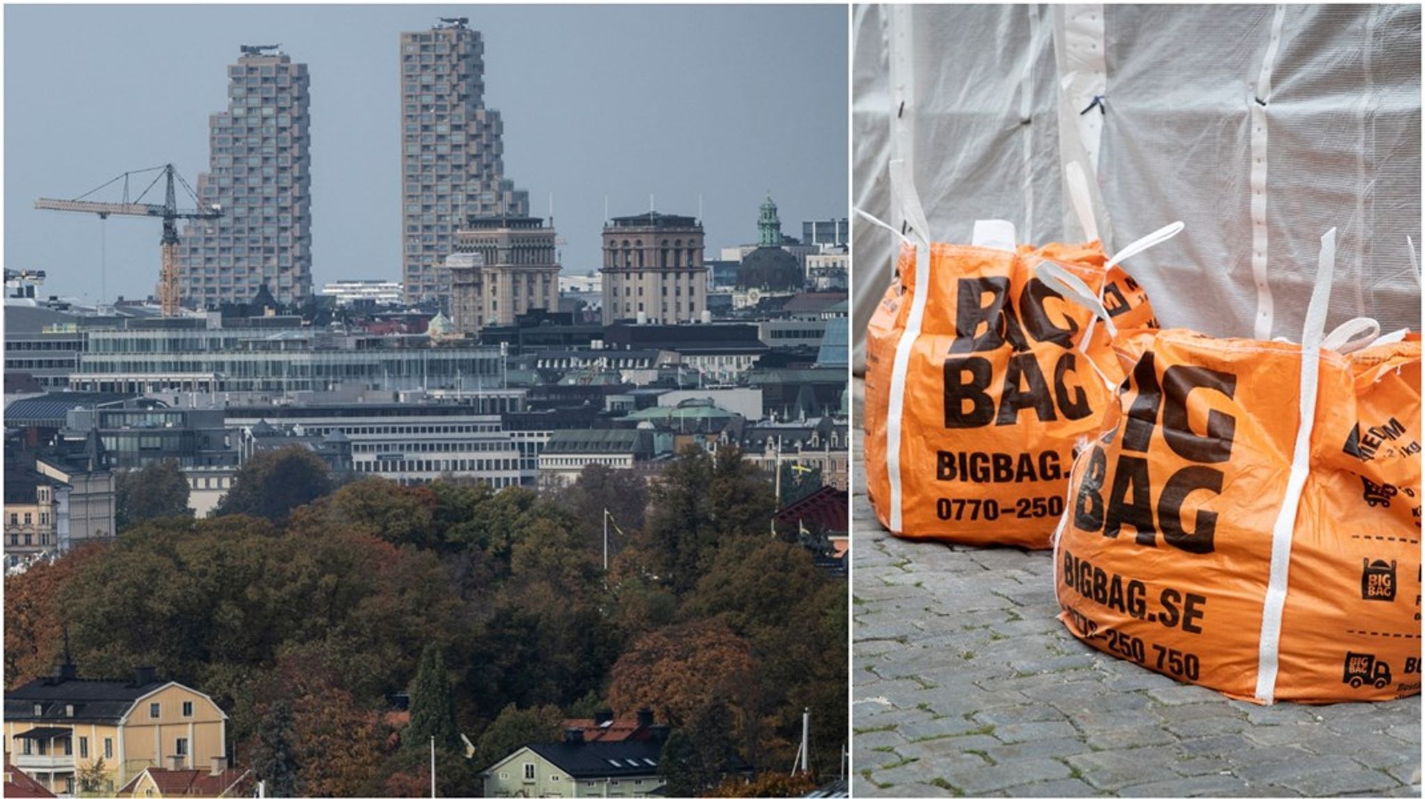 Byggsektorn genererar nära 40 procent av allt avfall i Sverige, skriver debattören.&nbsp;