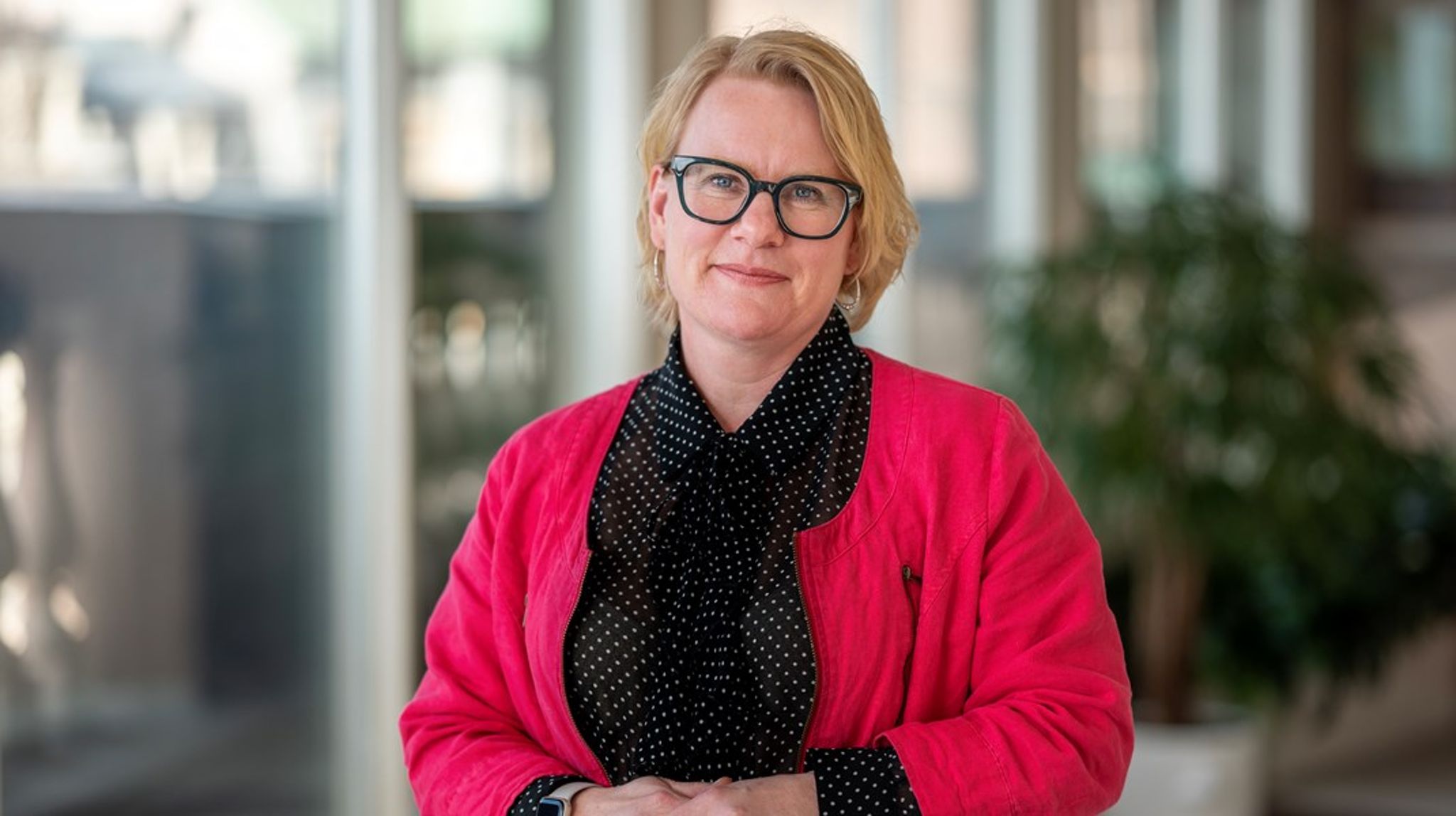 Martina Johansson är arbetsmarknadspolitisk talesperson för Centerpartiet sedan december. 