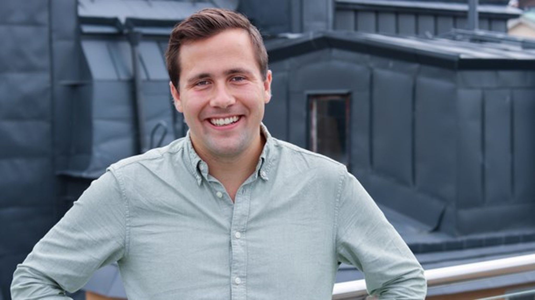 Benjamin Dousa, förbundsordförande för Muf