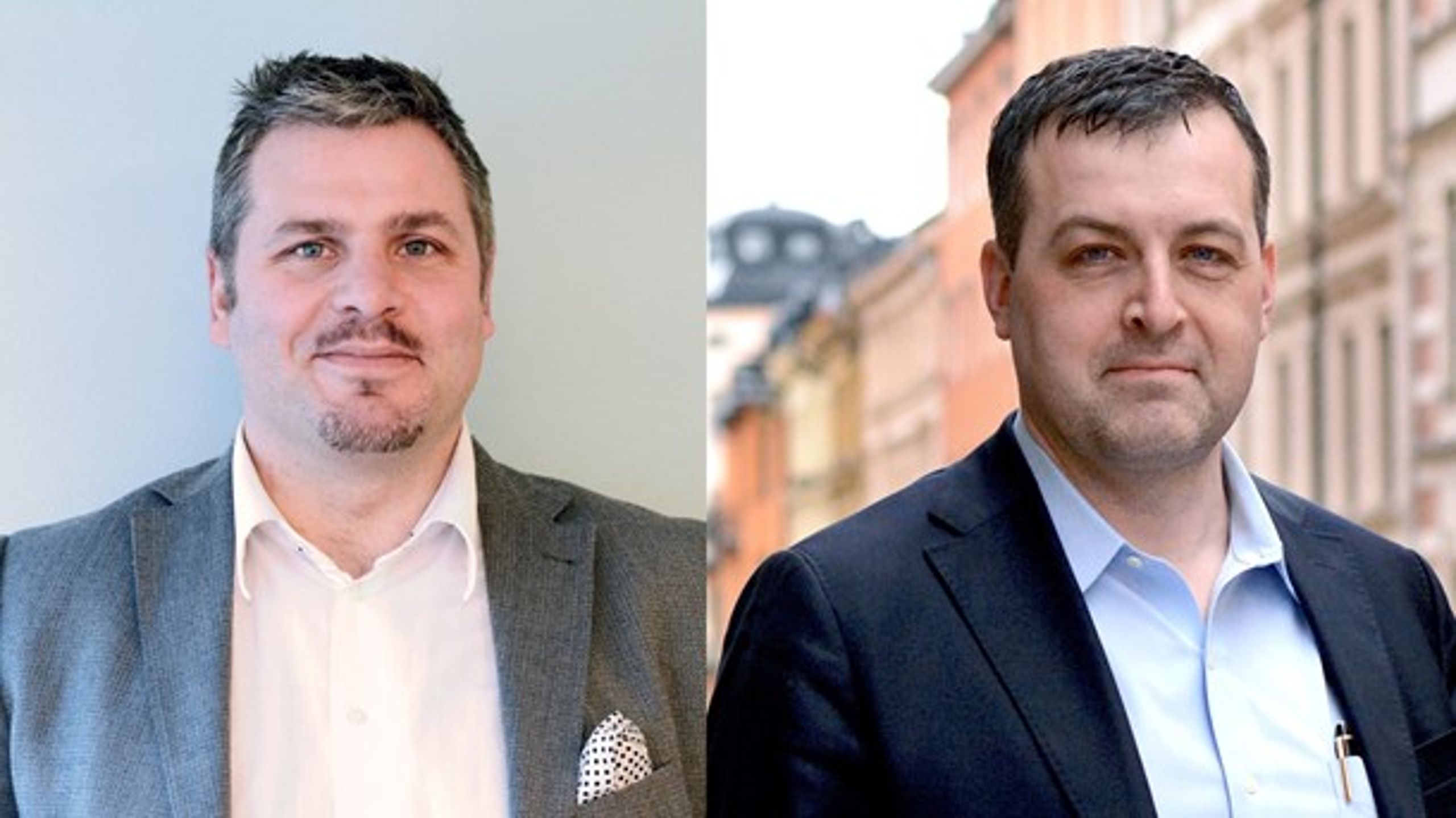 Martin Andersson, forskare Entreprenörskapsforum och professor Blekinge tekniska högskola och Johan Eklund, vd Entreprenörskapsforum och professor Blekinge tekniska högskola