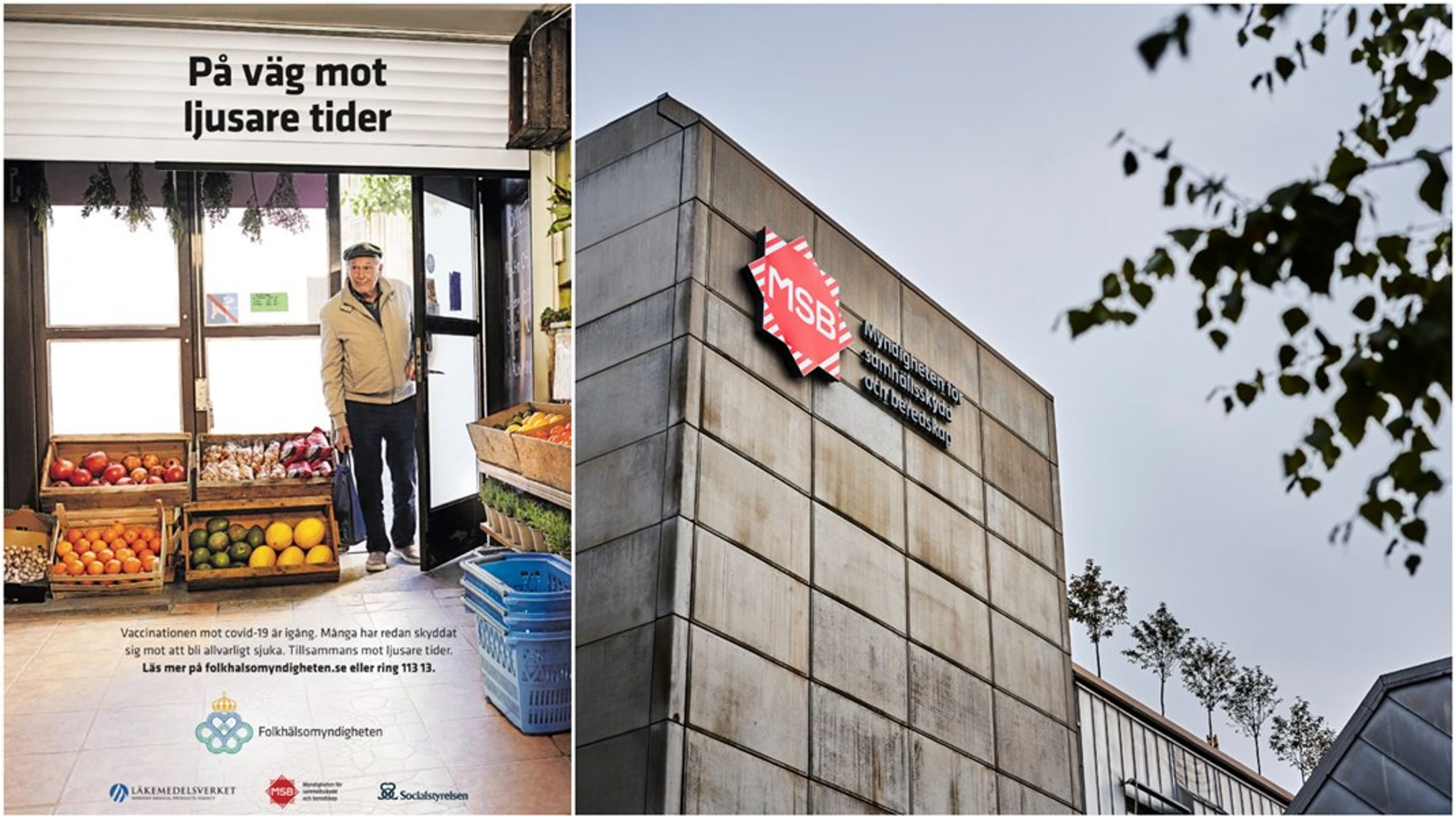 MSB:s kampanjer under pandemin fick reklamnotan att skjuta i höjden 2021. ”Folkhälsomyndigheten eller Socialstyrelsen hade kunnat ta pengarna, men det blev vi och så gjorde vi det under gemensamma logotyper.&nbsp;Det var en del av den svenska strategin”, säger&nbsp;kommunikationsdirektör&nbsp;Morgan Olofsson.