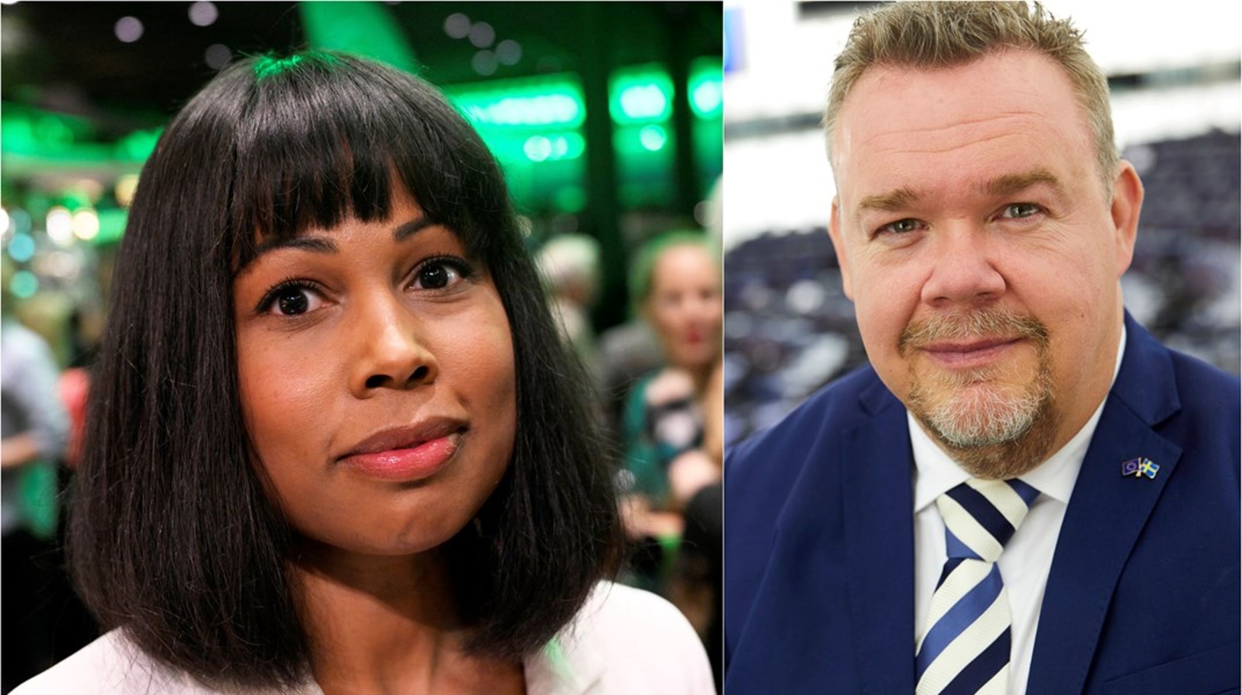 Är Alice Bah Kuhnke nu en domare? Det frågar sig David Lega (KD).&nbsp;