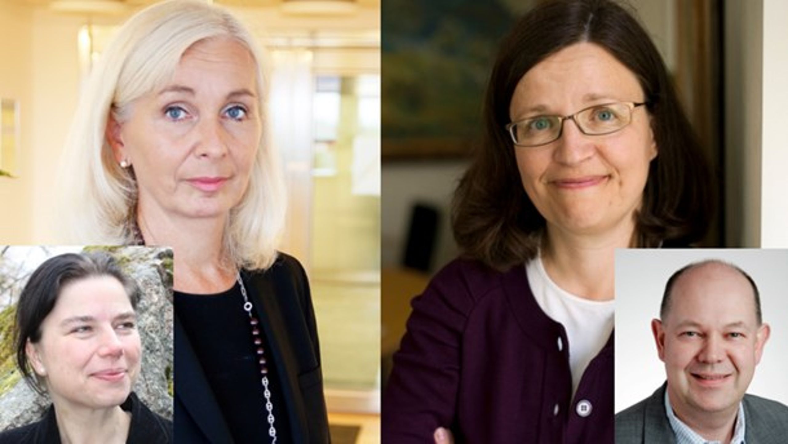 Helen Ängmo,&nbsp;Anna Ekström, Malin Gren Landell och&nbsp;Nicholas Prigorowsky&nbsp;leder utredningar som är i fokus under hösten<h4><br></h4>