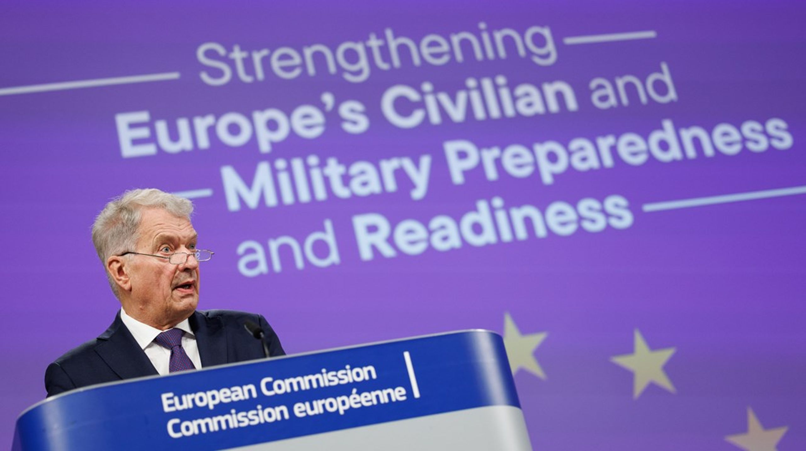 Vår beredskap är inte god. Det anser allt fler inom EU-kretsen och på onsdag ska kommissionen&nbsp;presentera en strategi för en ”beredskapsunion”, baserad&nbsp;på den rapport om EU:s civila och militära beredskap som Finlands tidigare president Sauli Niinistö lade fram i oktober 2024.