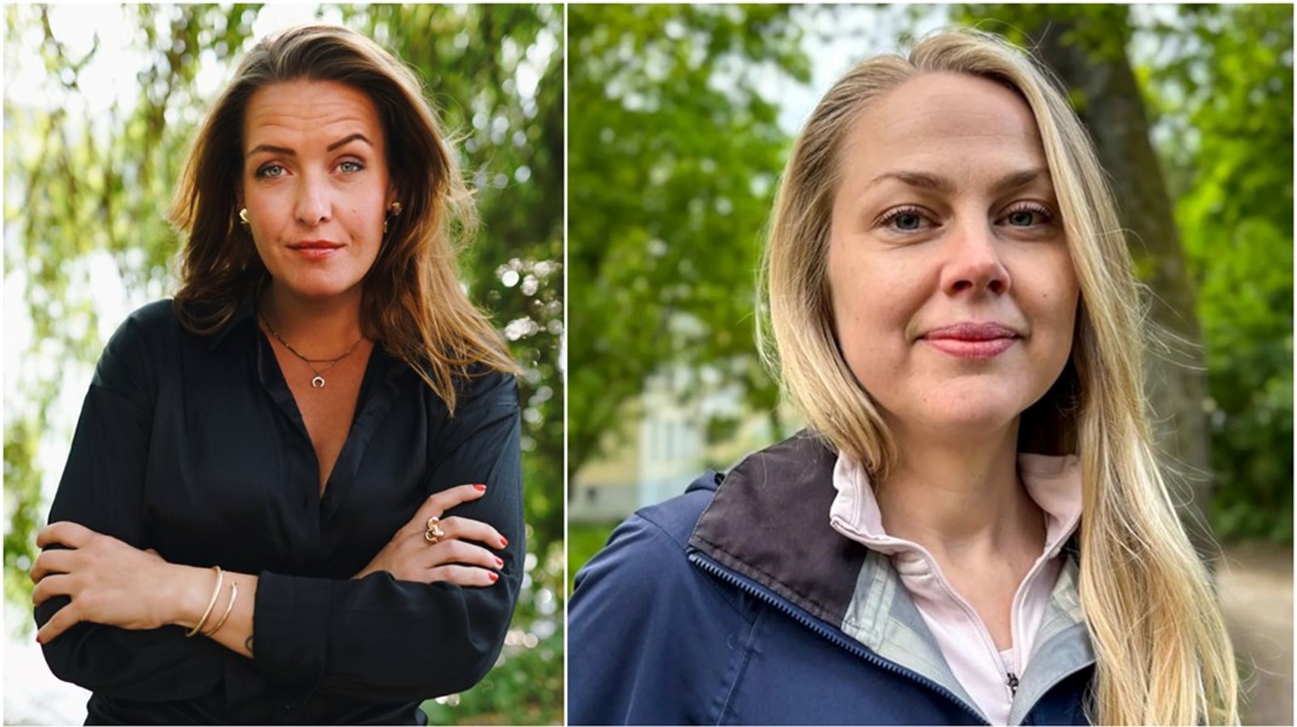 Linn Svansbo och Annie Ross sitter i styrelsen för Reformisterna. Nu kandiderar båda till att ta över som ny ordförande för S-föreningen.