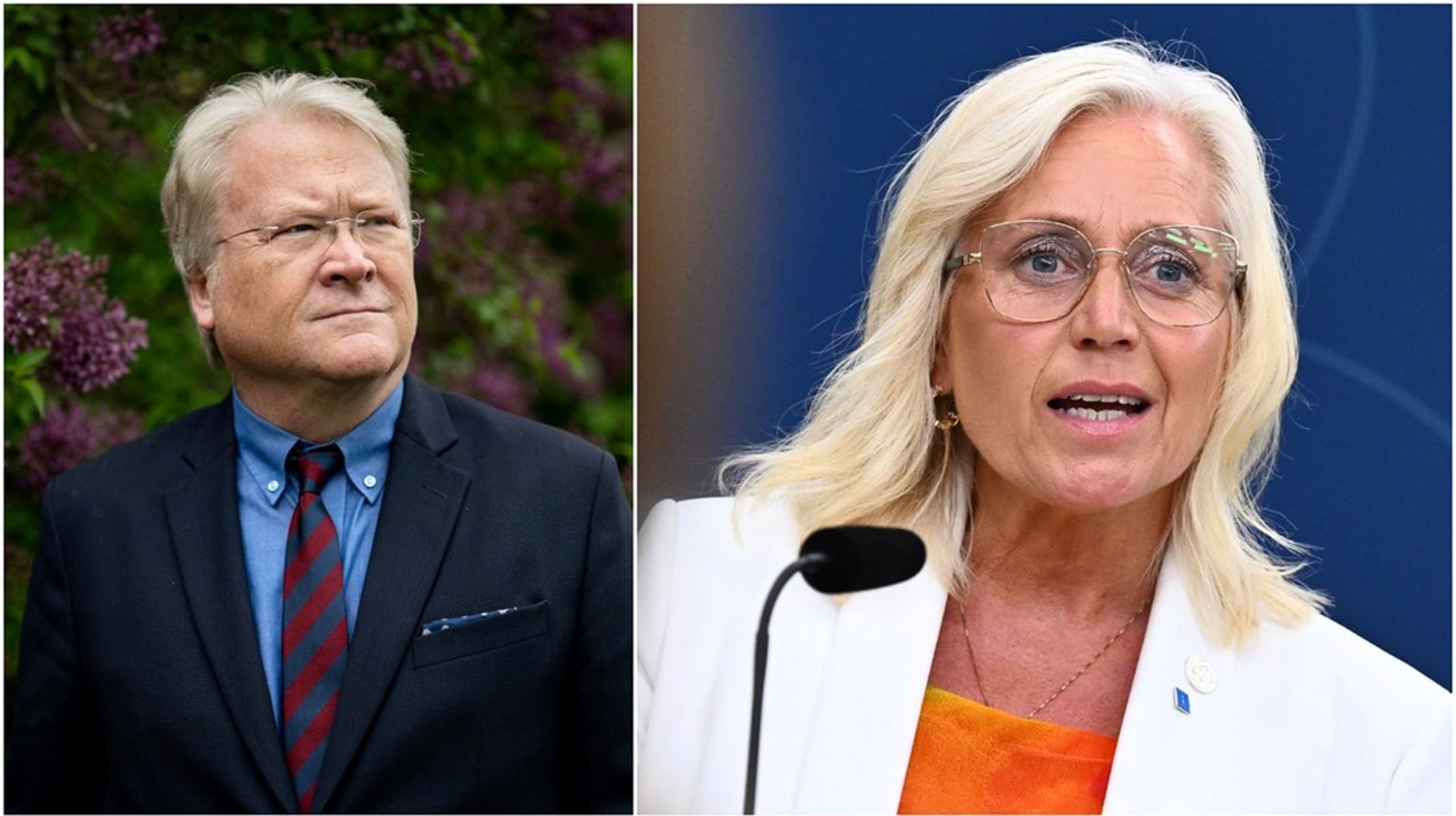 Lars Adaktusson utmanar Camilla Rinaldo Miller om riksdagsplatsen i valet 2026.