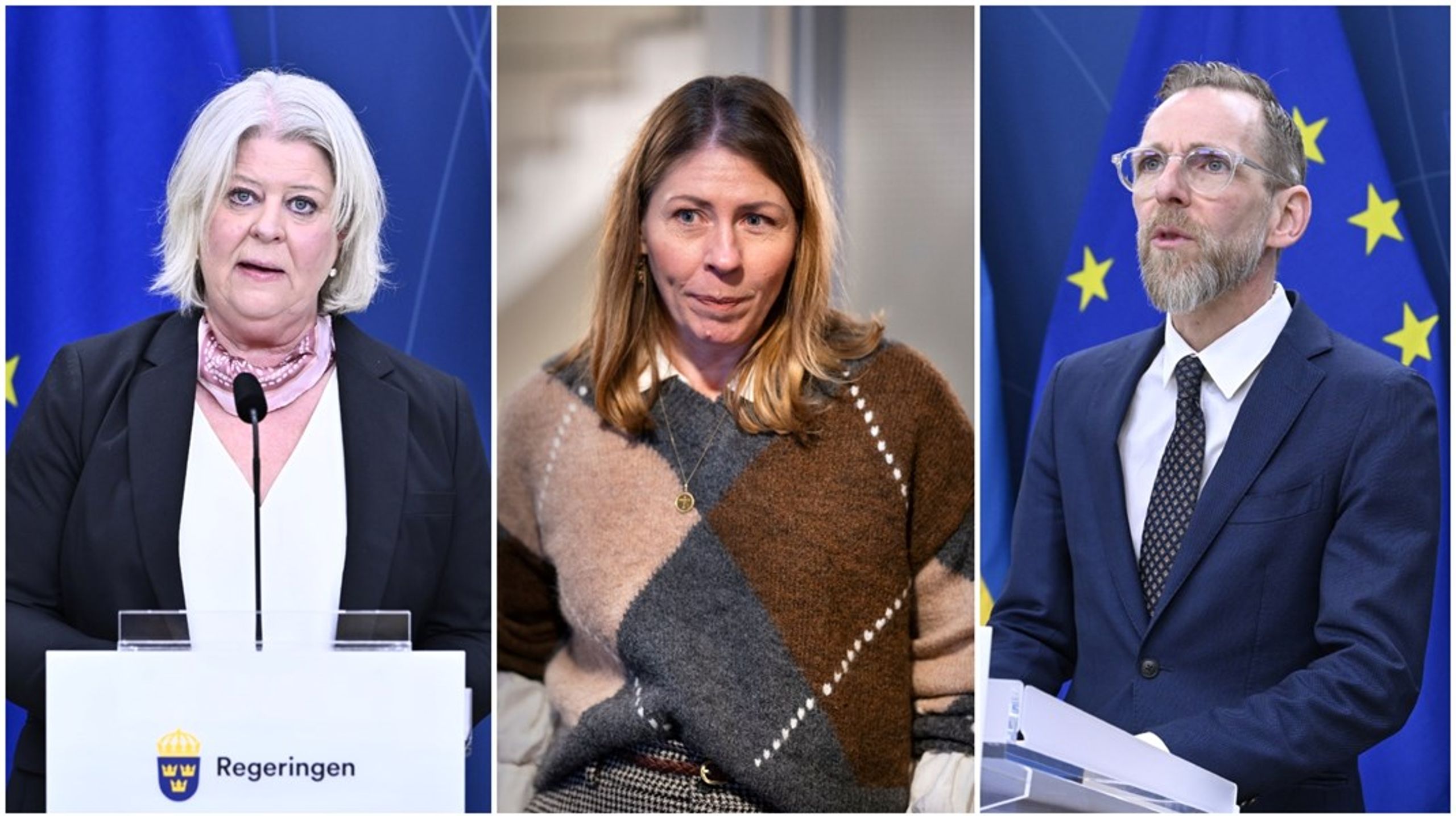 Vi kräver svar från socialminister Jakob Forssmed (KD), socialtjänstminister Camilla Waltersson Grönvall (M) och sjukvårdsminister&nbsp;Elisabet&nbsp;Lann (KD), skriver debattörerna.