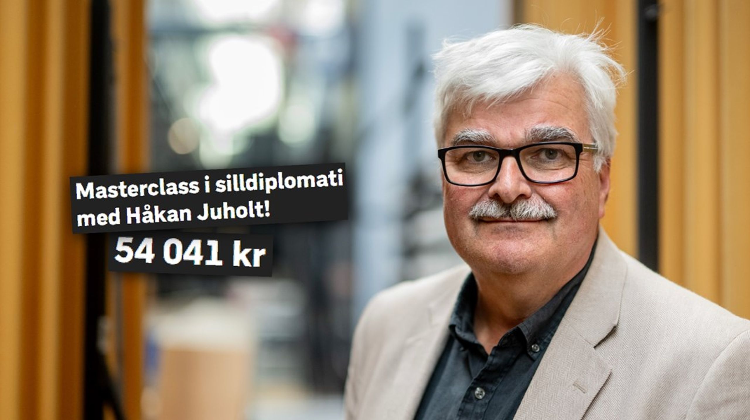 Bill och Hillary Clinton har redan testat det. Nu kan även du få uppleva Håkan Juholts silldiplomati.