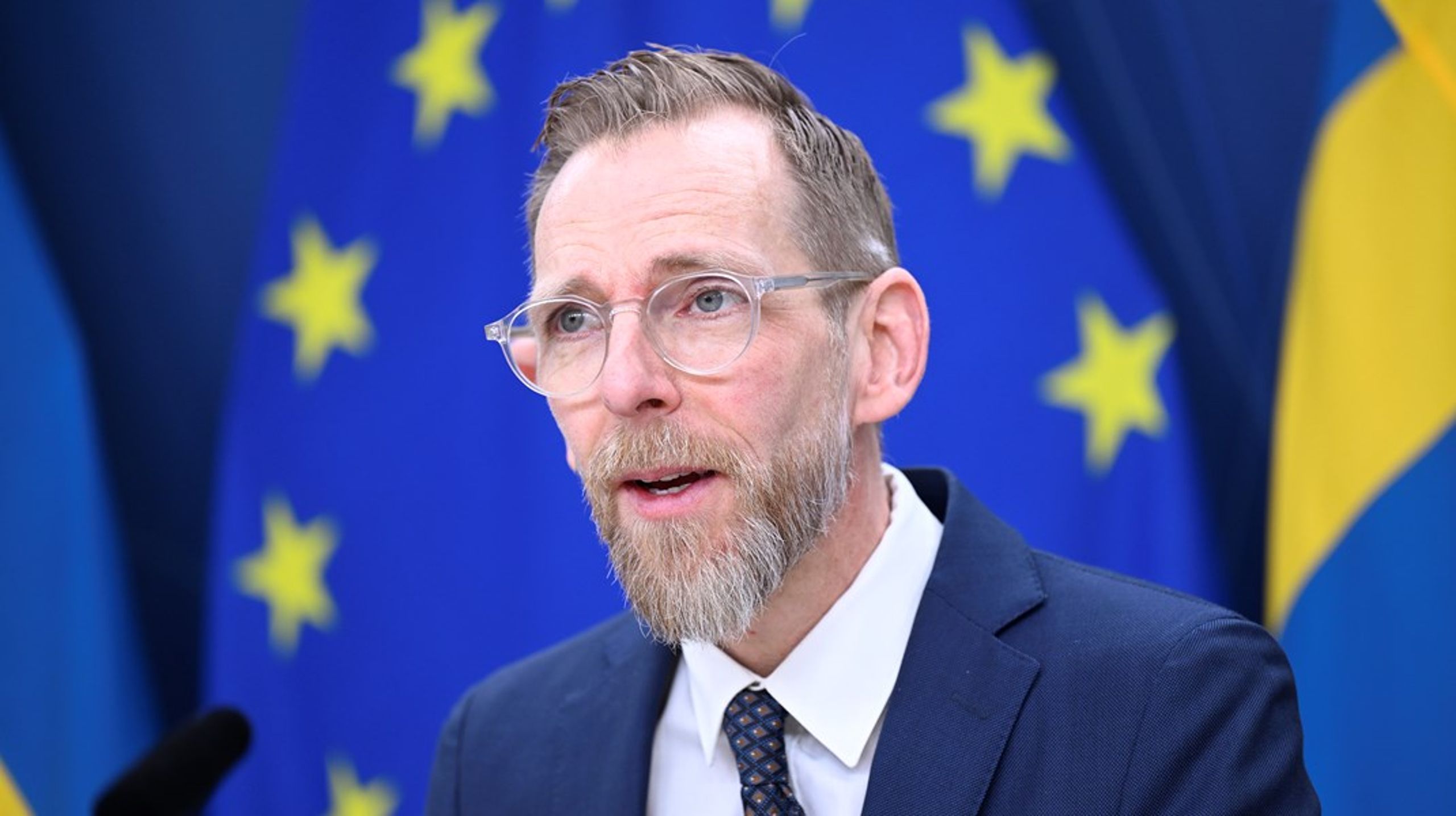 Socialminister Jakob Forssmed ser goda förusättningar för att det danska ordförandeskapet ska lyckas slutföra förhandlingarna om läkemedelslagstiftningen.
