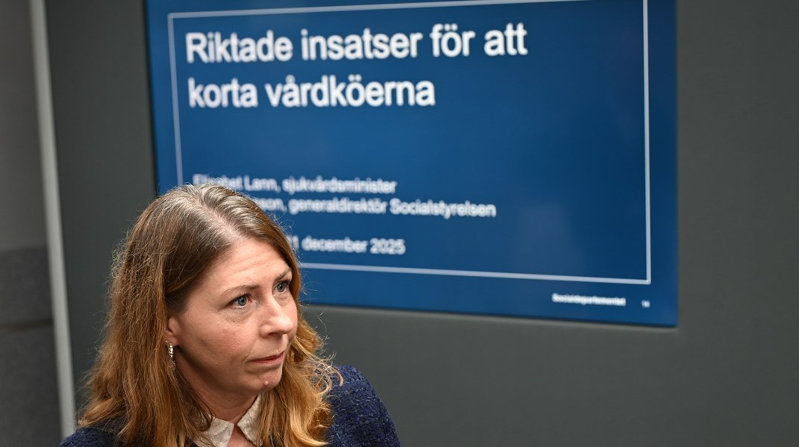 Tre nya diagnoser kan få riktade köpengar. Sjukvårdsminister Elisabet Lann har lovat att återkomma inom kort med besked.